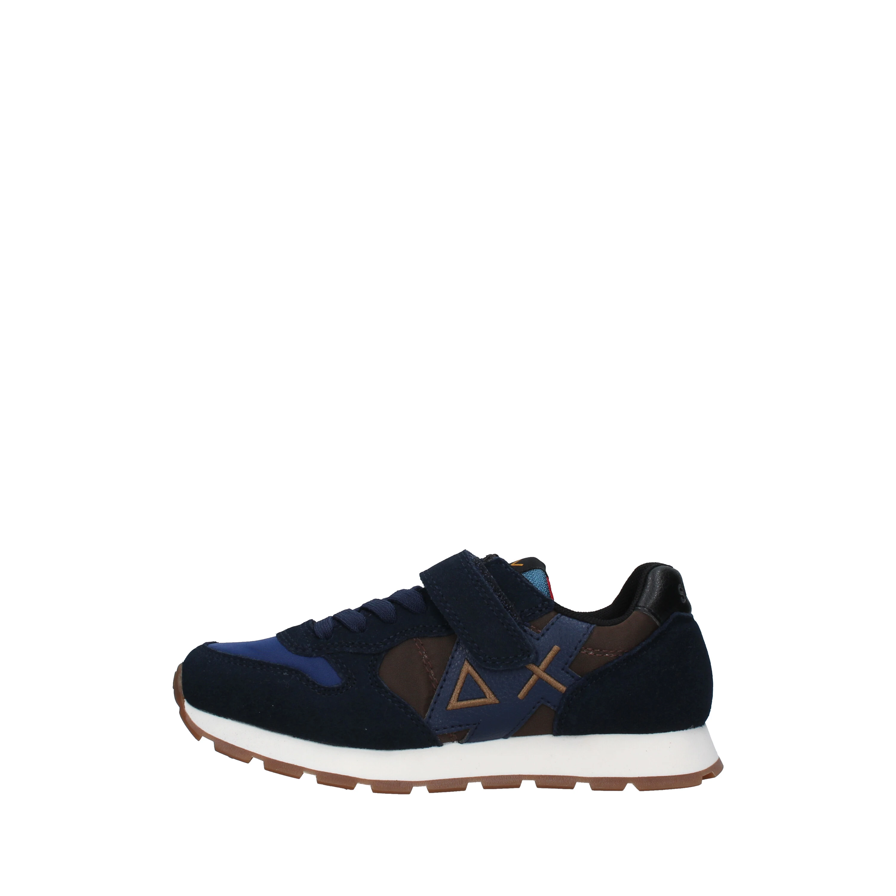 SNEAKERS CON STRAPPO JAKI BAMBINO MARRONE BLU