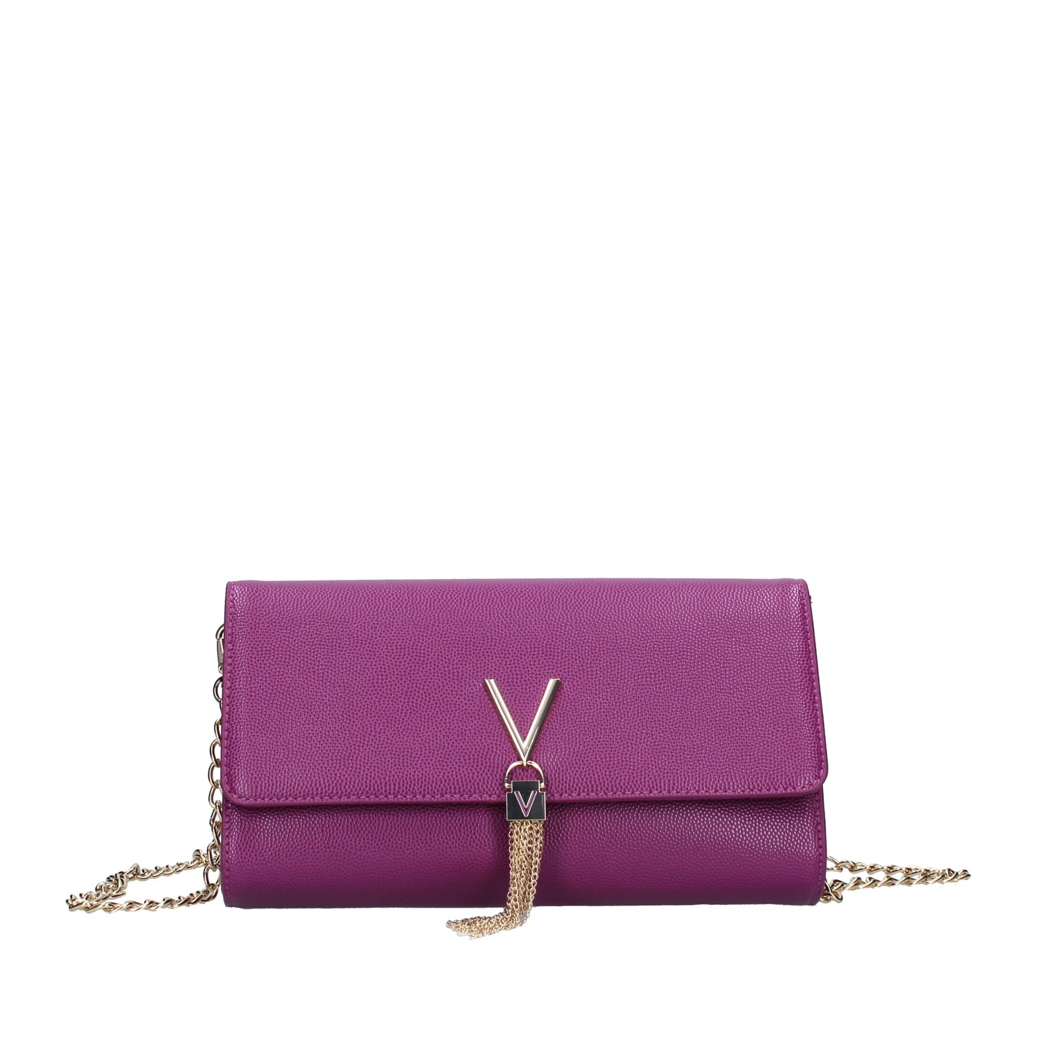 POCHETTE CON CATENA DORATA DONNA VIOLA