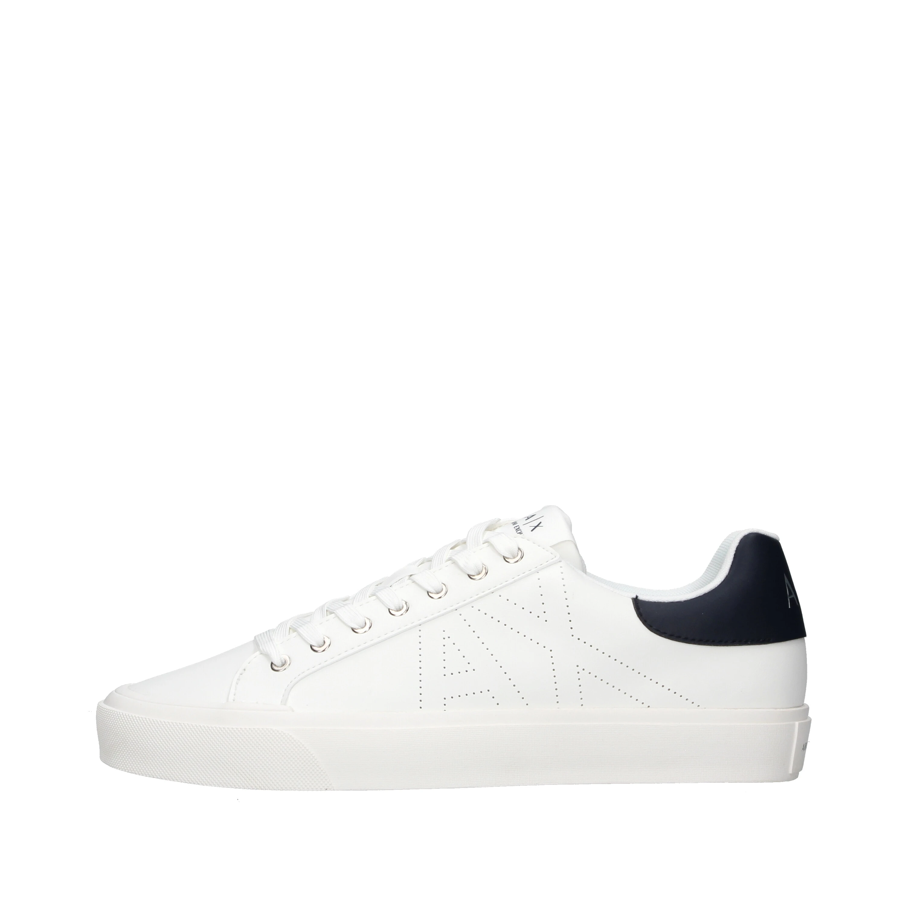 SNEAKERS CON INSERTO IN CONTRASTO UOMO BIANCO