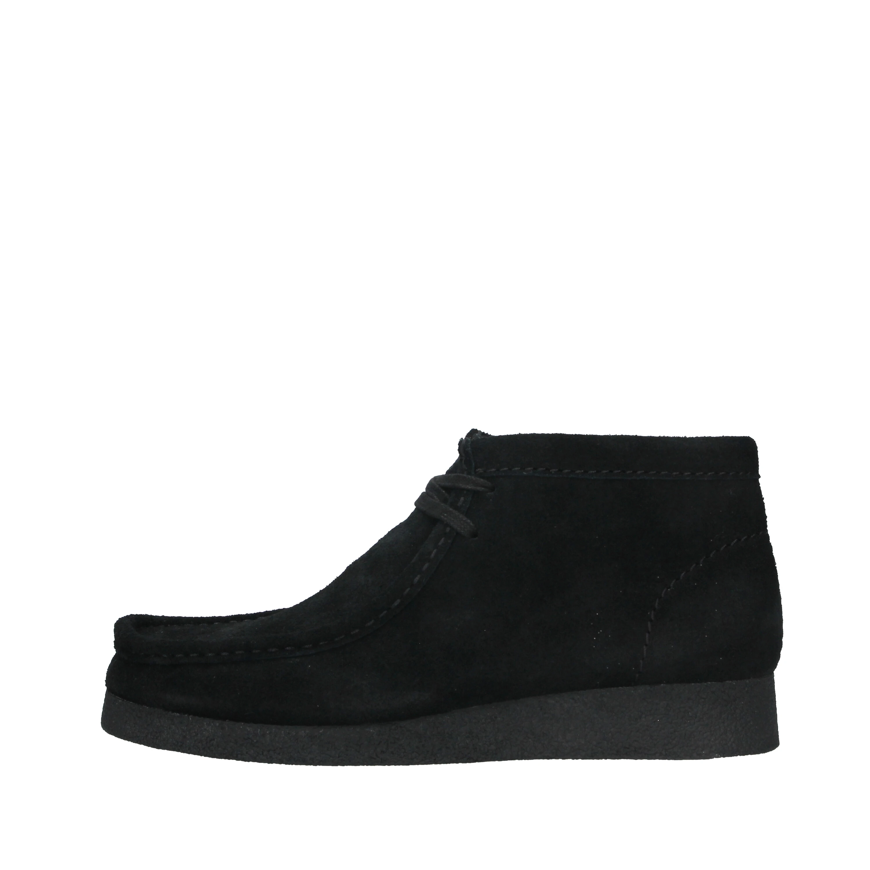 STIVALETTI WALLABEE EVO BT IN CAMOSCIO UOMO NERO