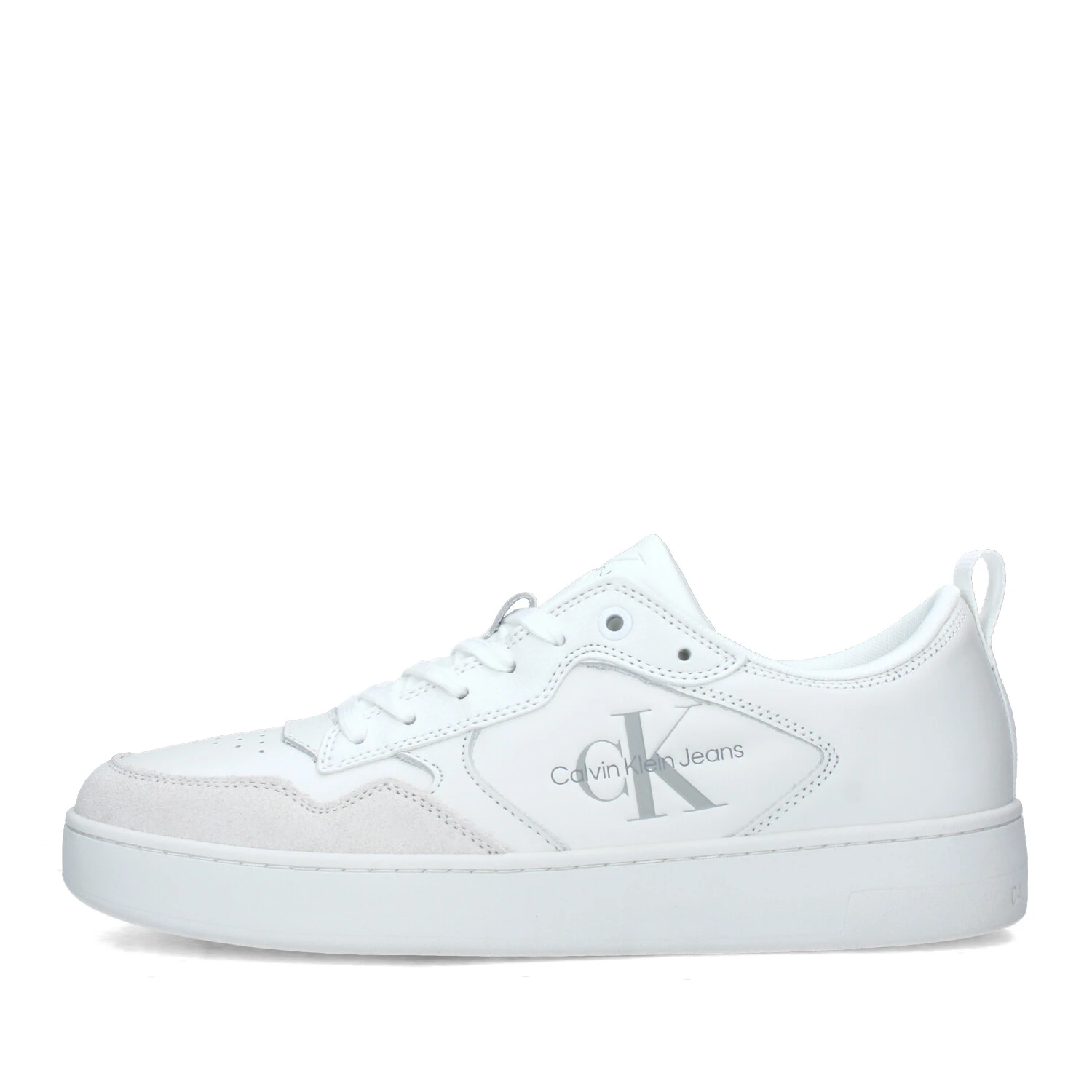 SNEAKERS BASSE BASKET CUPSOLE UOMO BIANCO