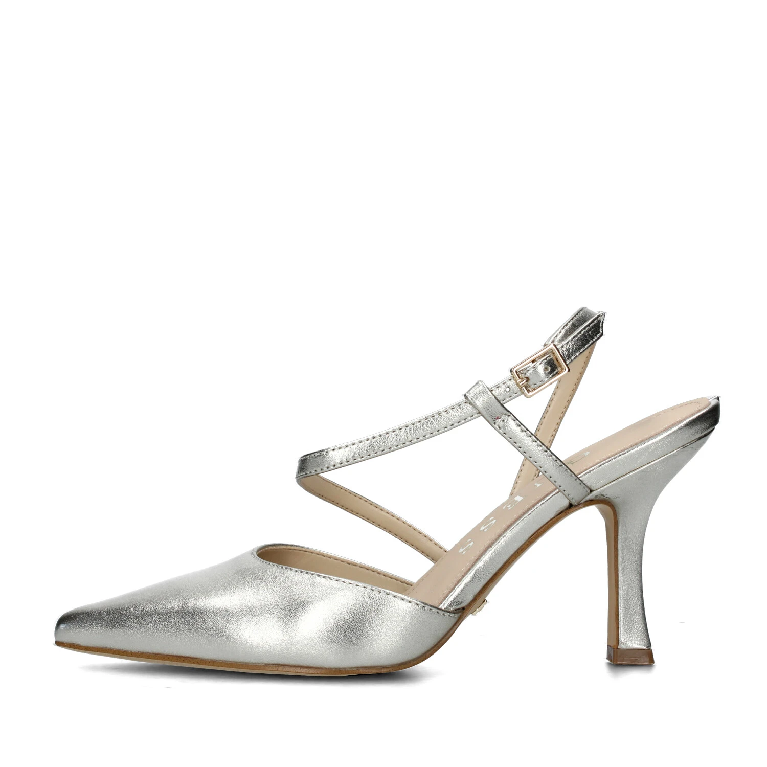 SLINGBACK SHAPLY CON LOGHETTO AL TALLONE DONNA ORO