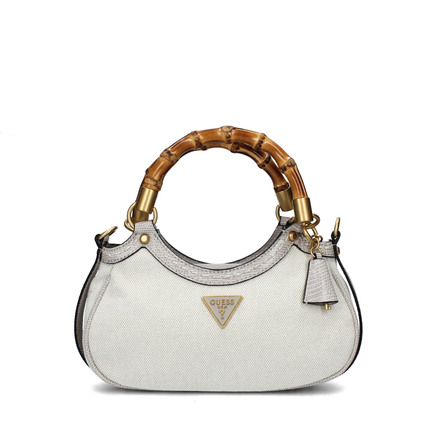 BORSA A MANO ZABRY CON TASCA ESTERNA DONNA BEIGE