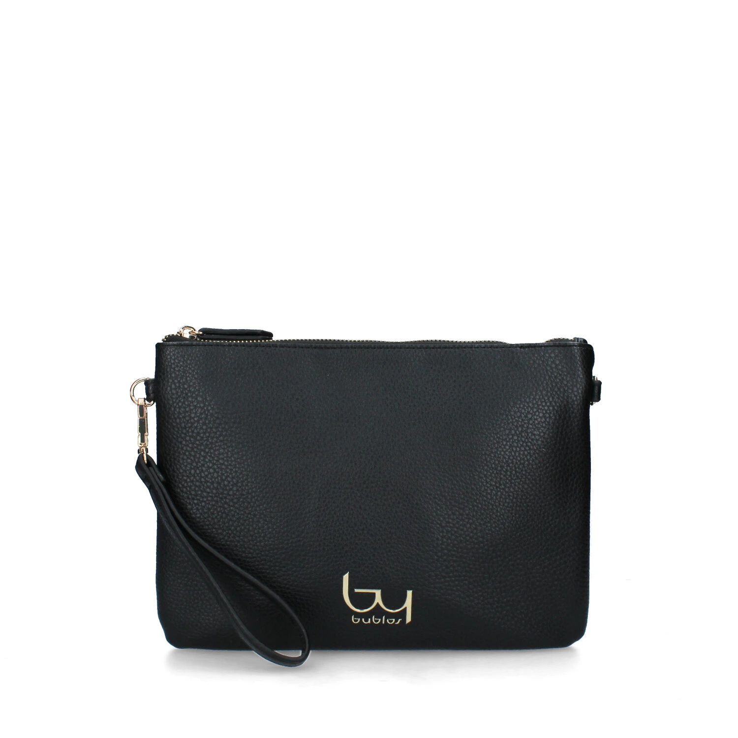 POCHETTE EMMA CON CINTURINO E TRACOLLA DONNA NERO