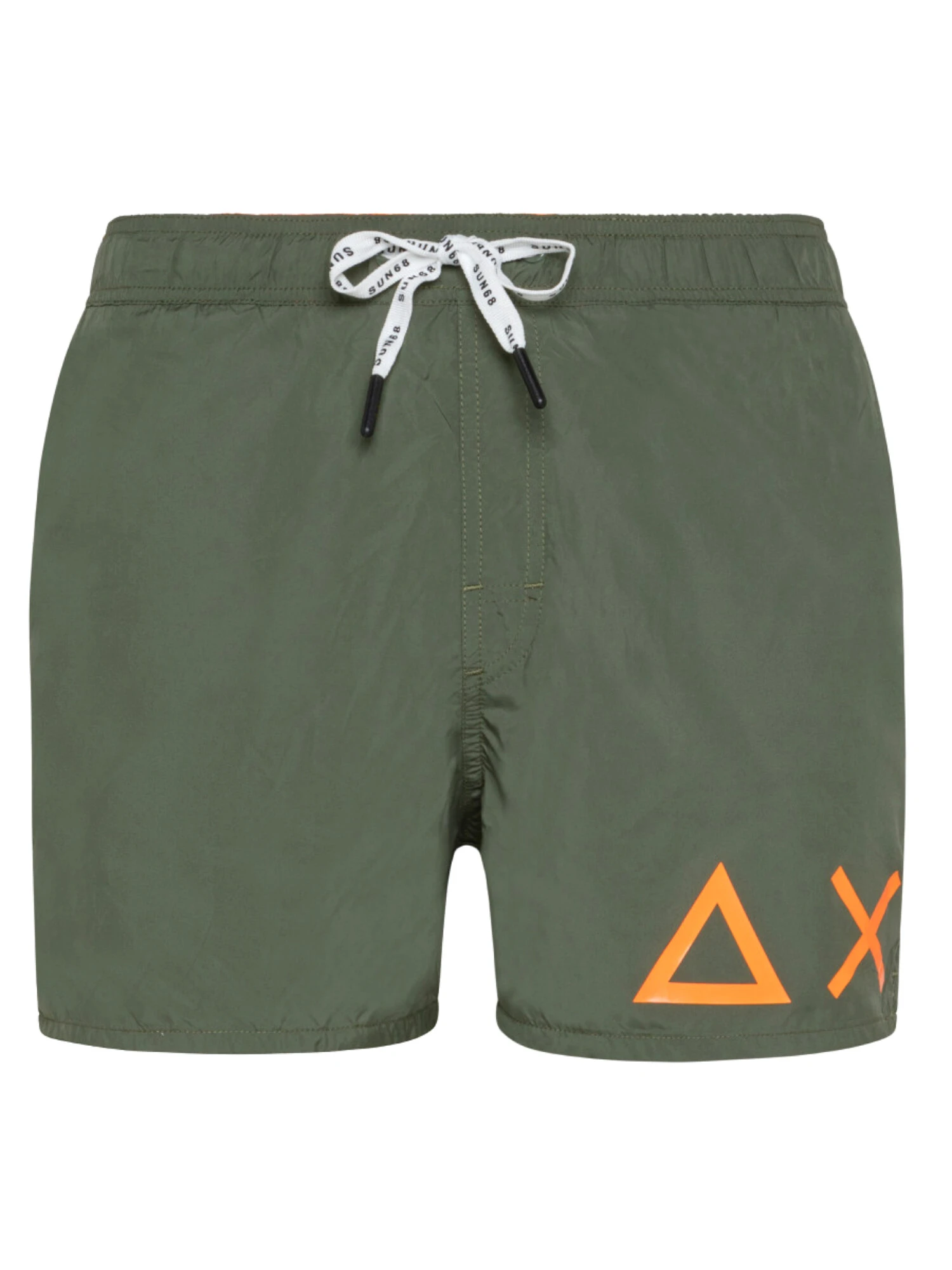 COSTUME A BOXER CON LOGO UOMO VERDE