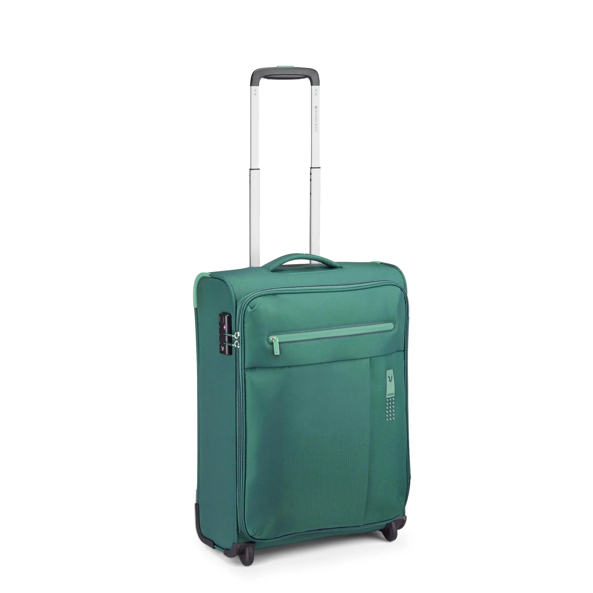 TROLLEY CABINA EXP LITE SOFT 4R CM 55 UNISEX VERDE