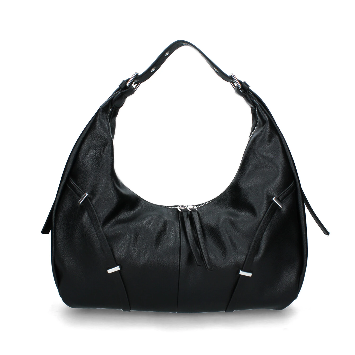 BORSA A SPALLA UVA DONNA NERO