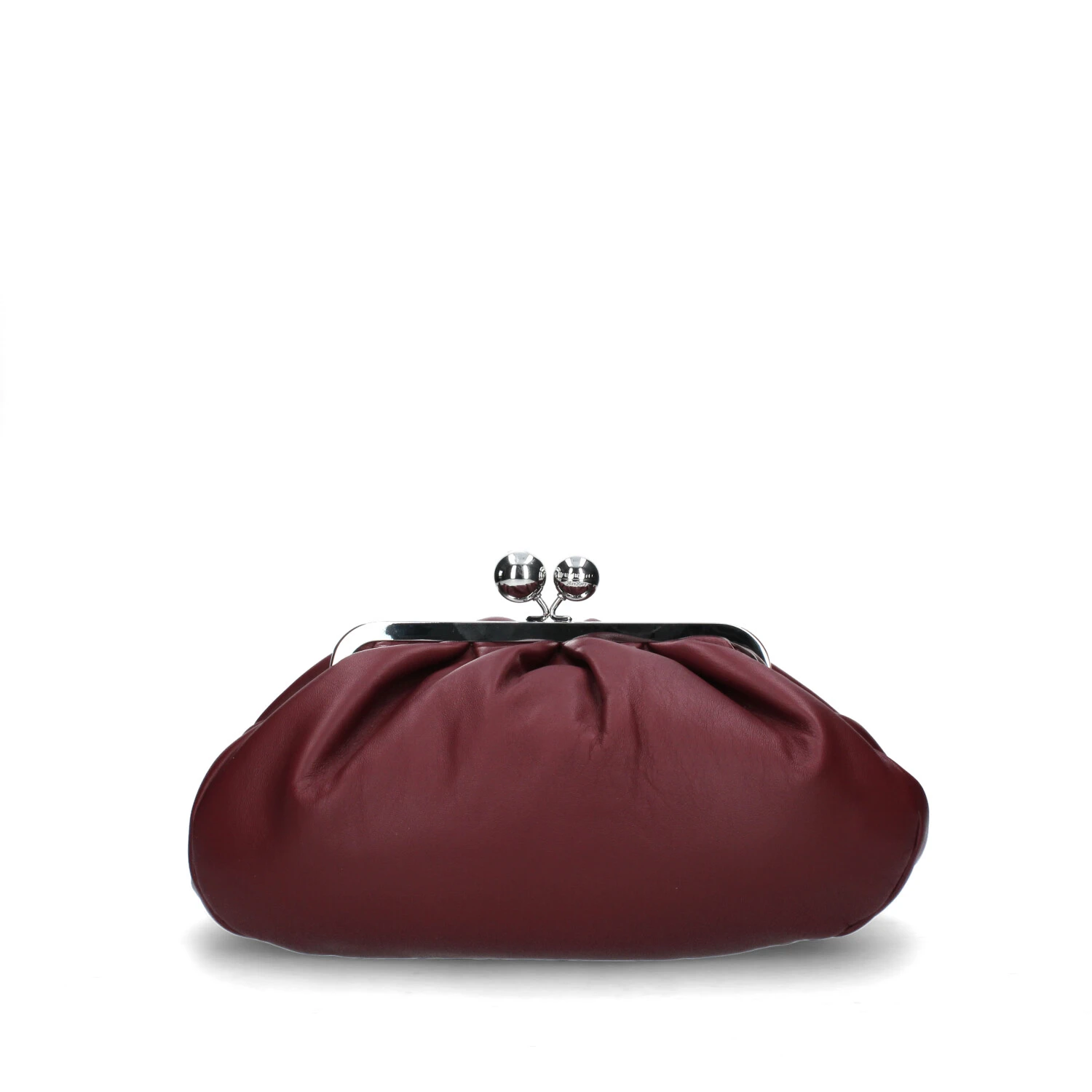 BORSA A MANO PASTICCINO CUBICO DONNA BORDEAUX