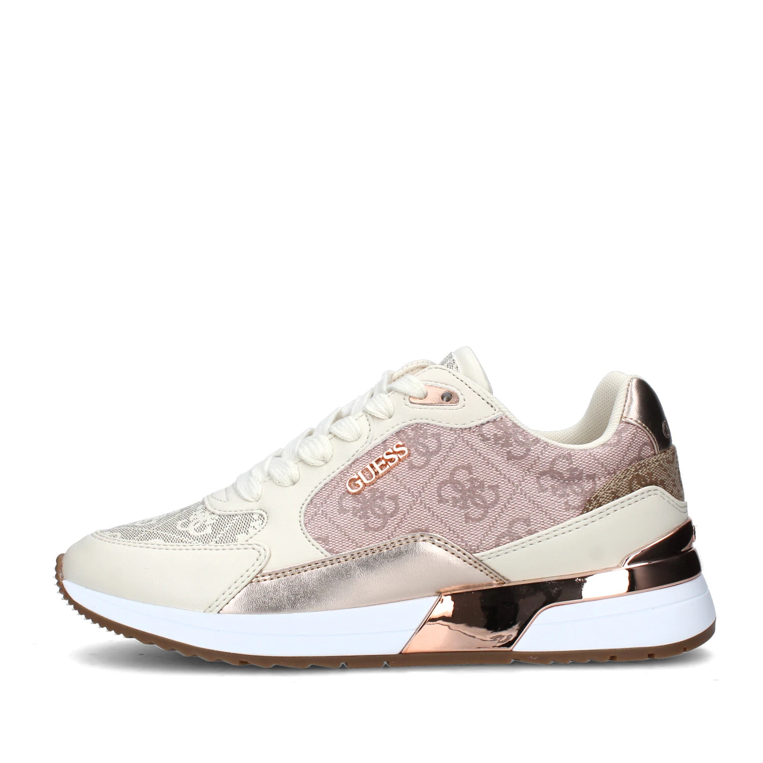 SNEAKERS BASSE MOXEA12 MULTICOLORE DONNA BEIGE ROSA