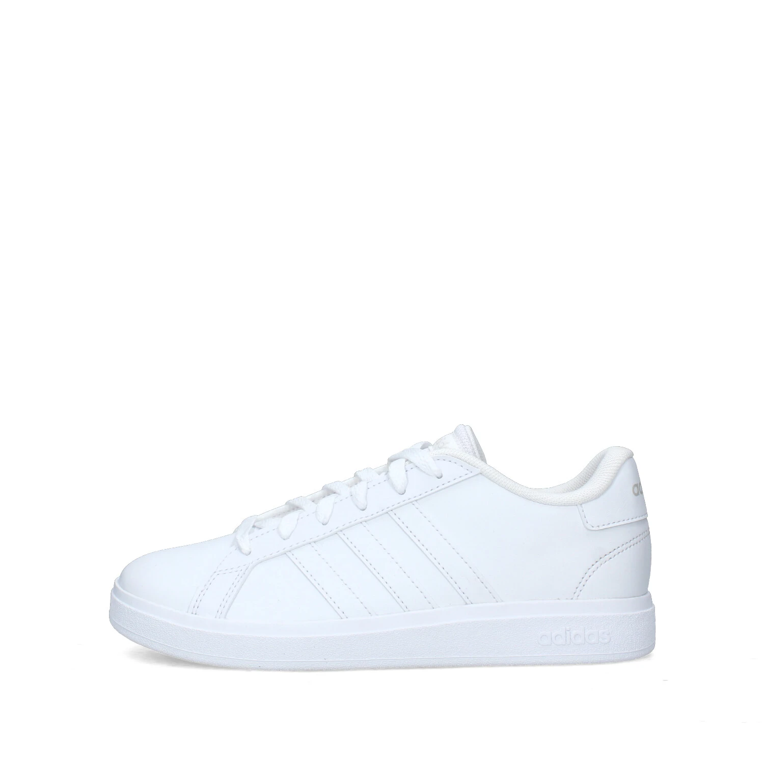 SNEAKERS BASSE GRAND COURT 2.0 MONOCOLORE BAMBINA BIANCO