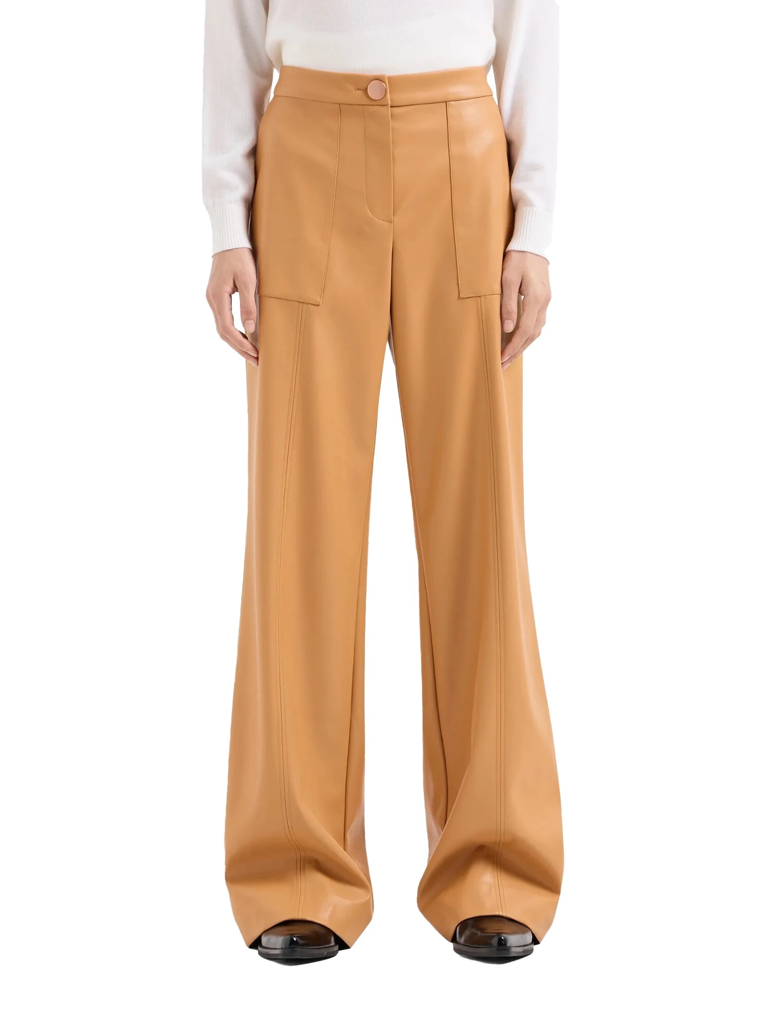 Armani pantaloni palazzo best sale