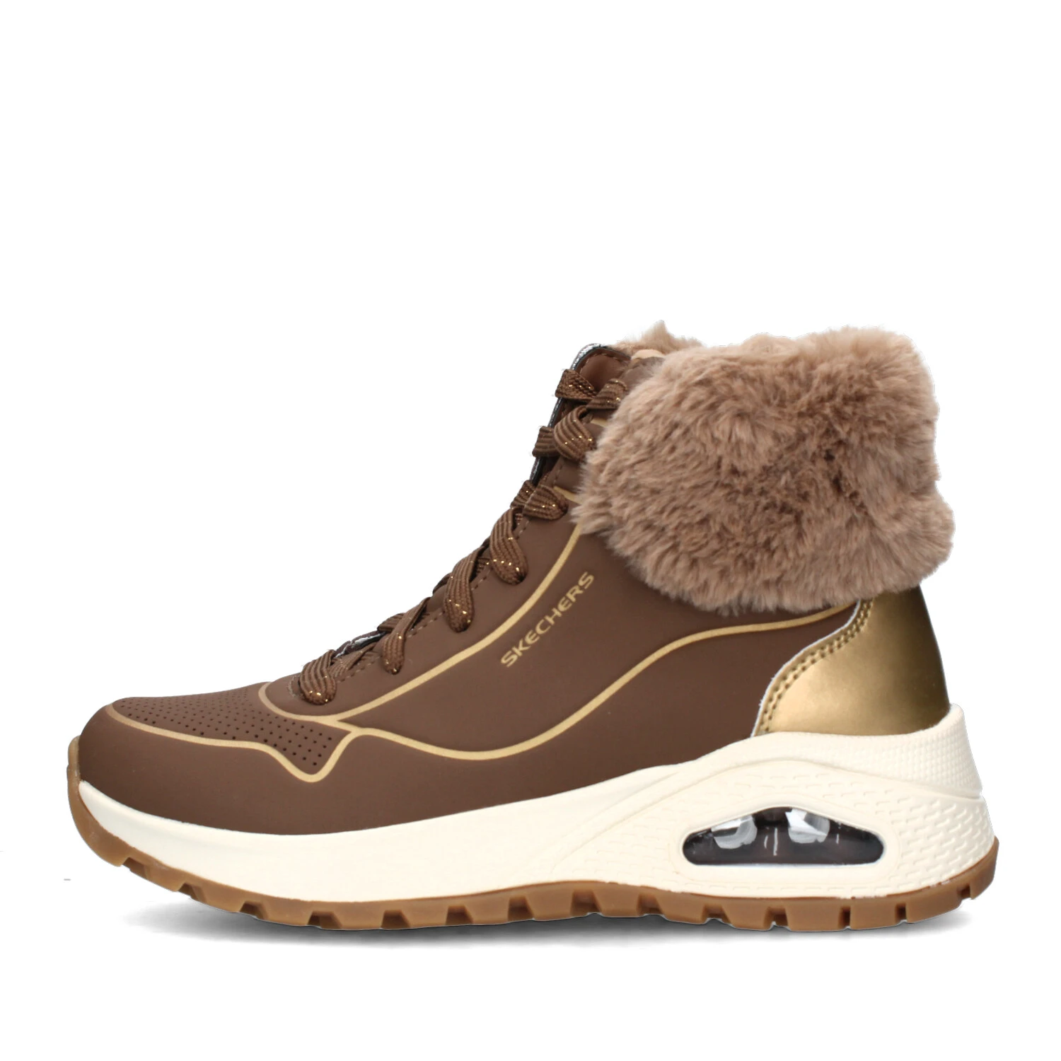 SNEAKERS ALTE UNO RUGGED - FALL SHIMMER DONNA BEIGE