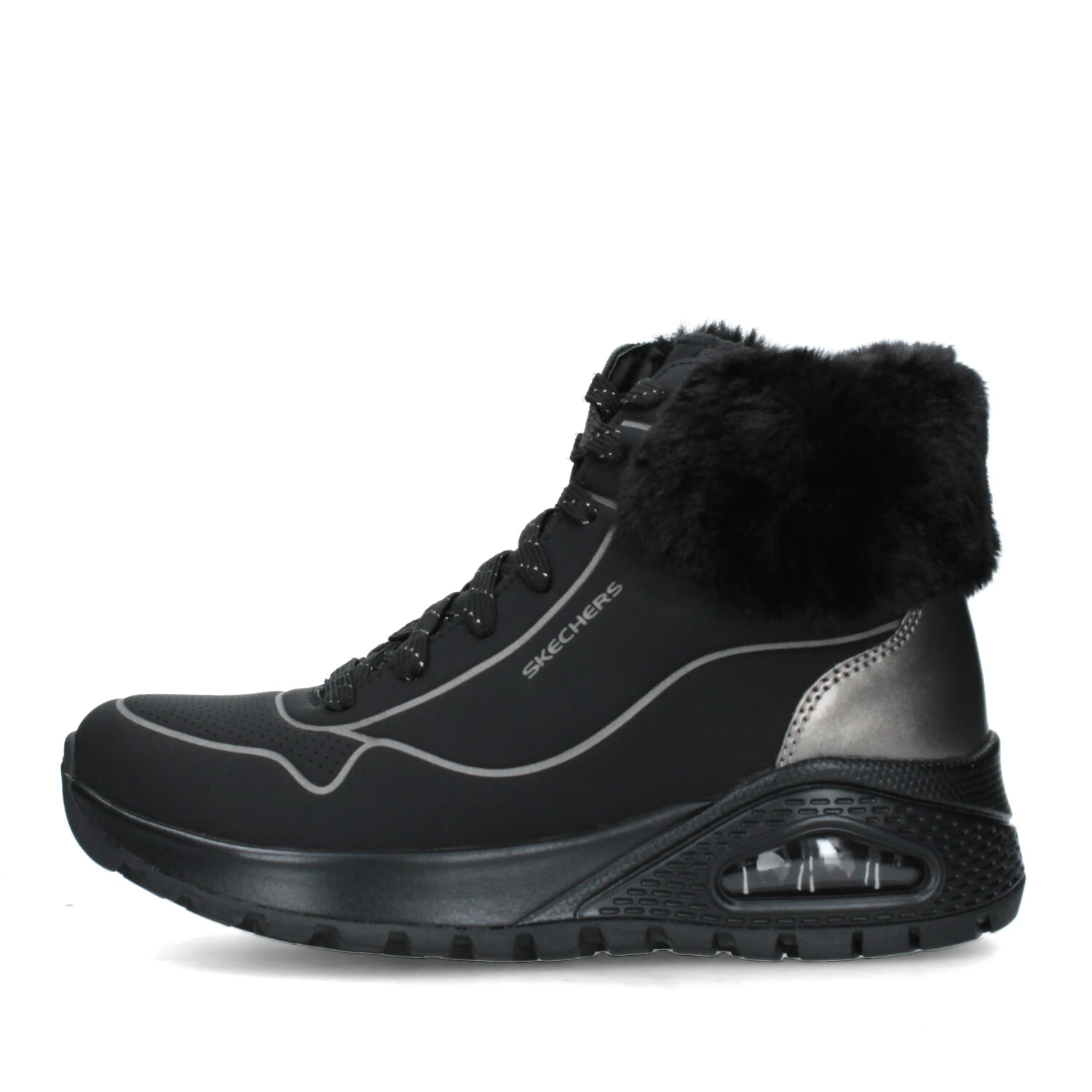 SNEAKERS ALTE UNO RUGGED - FALL SHIMMER DONNA NERO