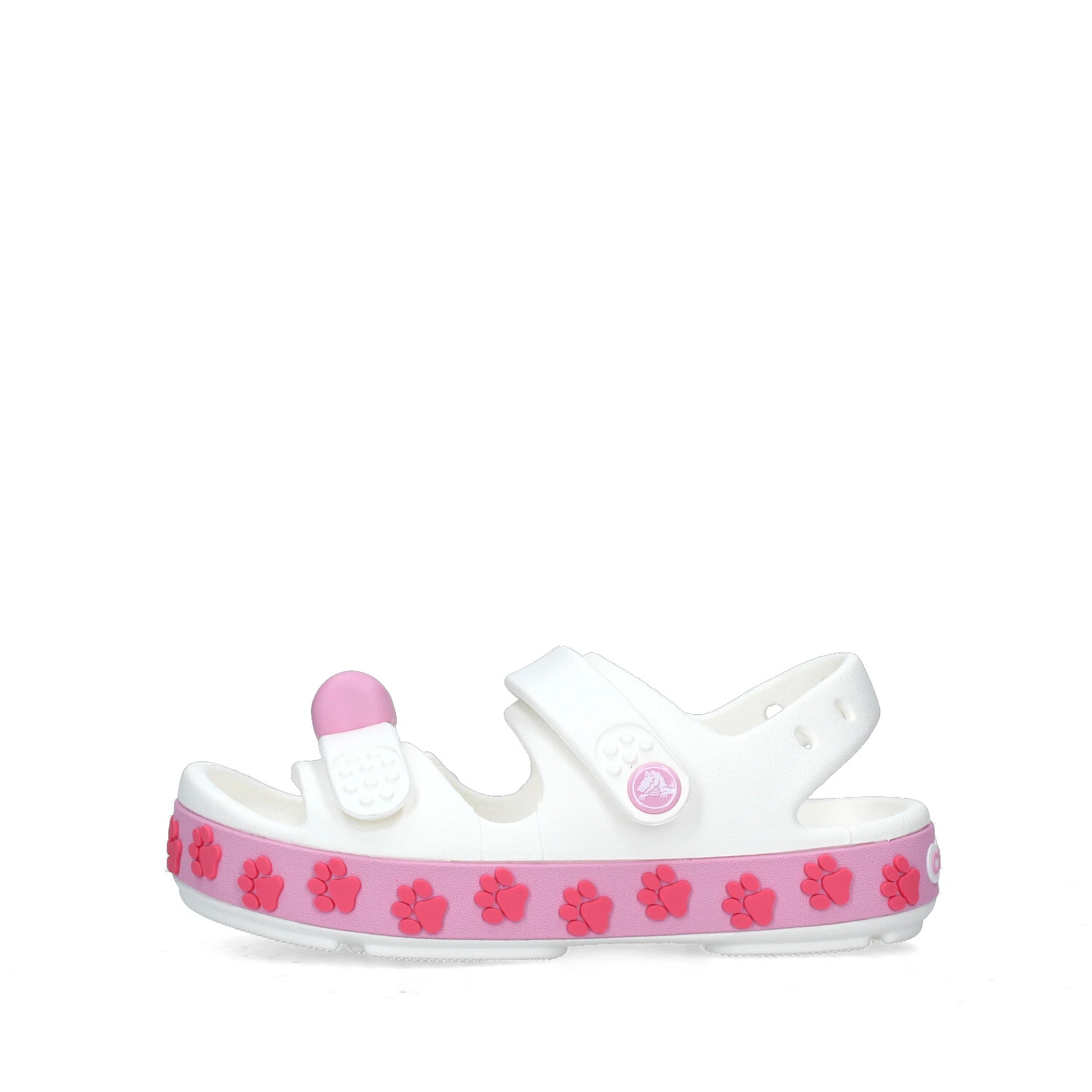 SANDALI MARE CROCBAND CRUISER PET T BAMBINA BIANCO