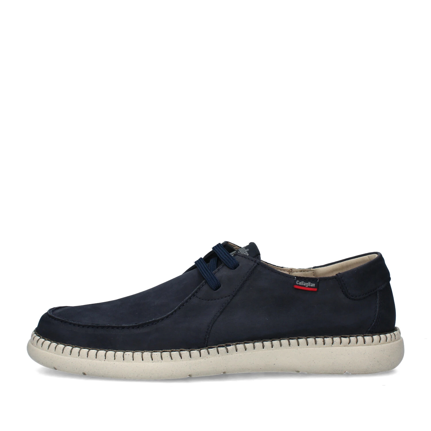 SNEAKERS BASSE SOSTENIBLE IN PELLE UOMO BLU