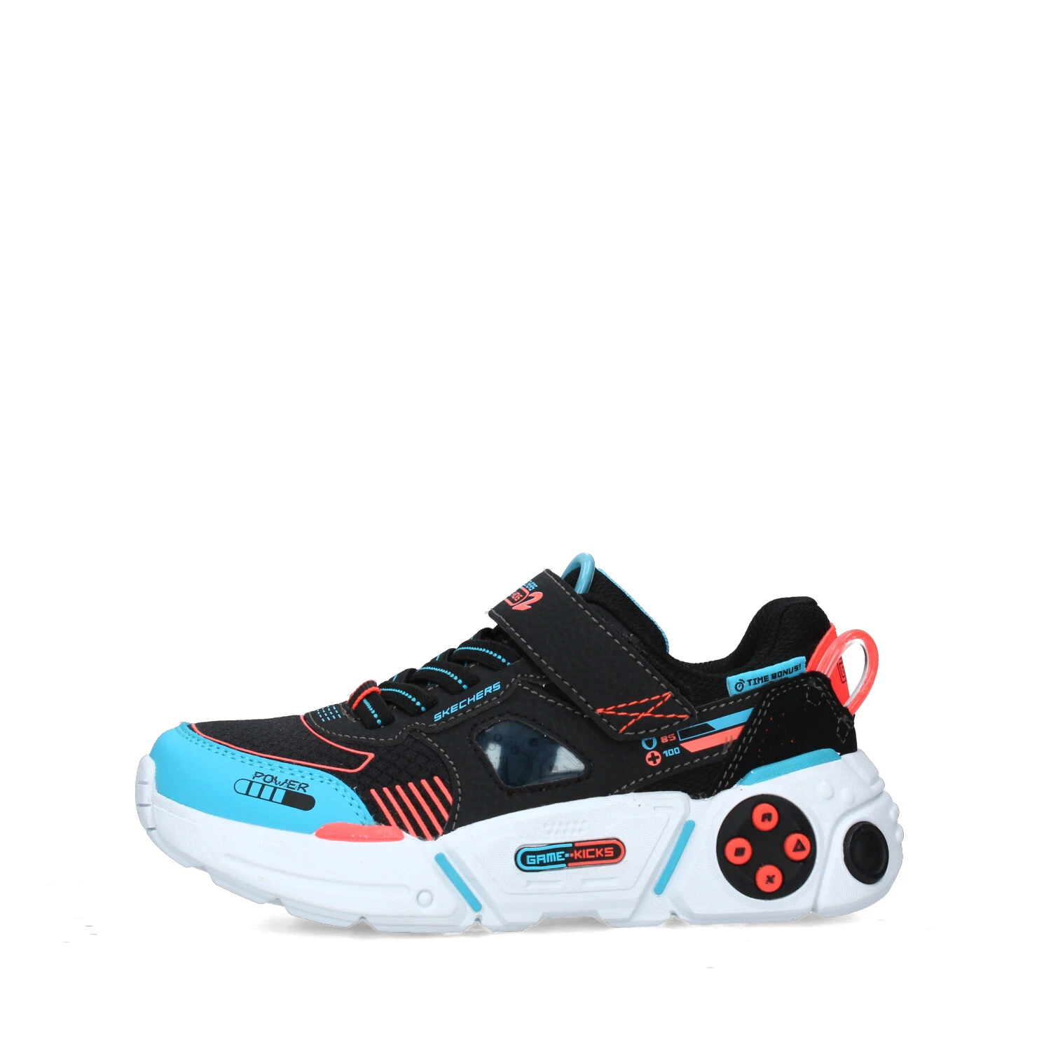 SNEAKERS BASSE MULTI GAMETRONIX 2.0 BAMBINO NERO