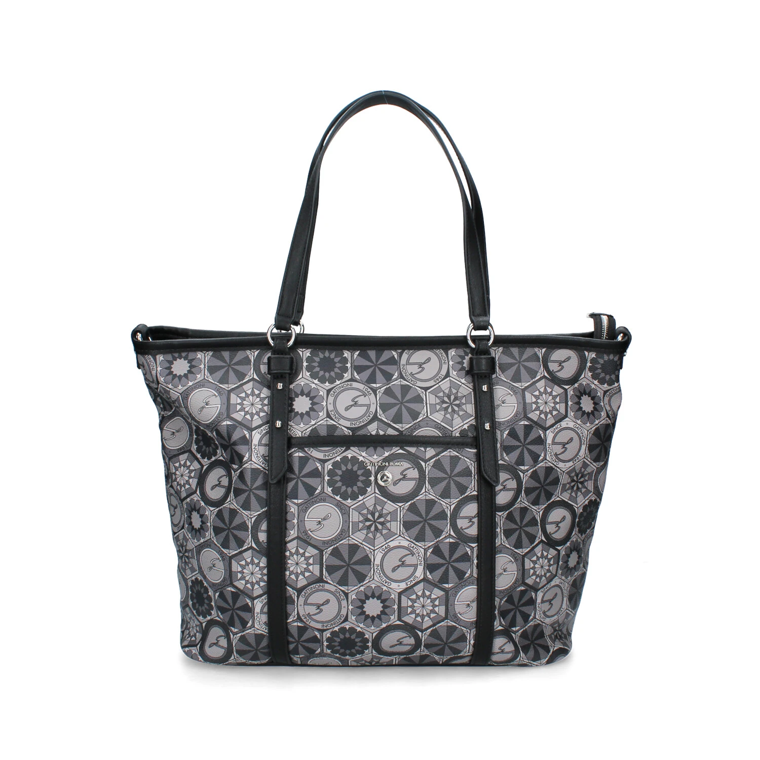 BORSA SHOPPING TEODOSIA DAILY DONNA GRIGIO NERO