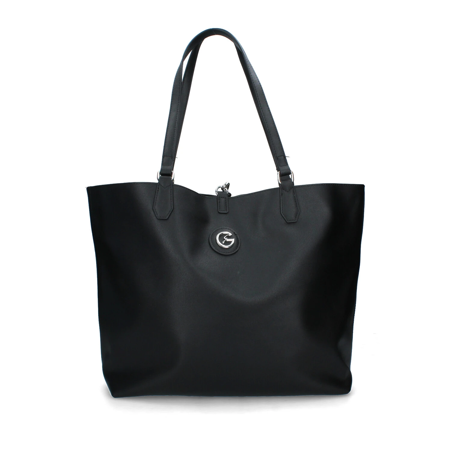 BORSA SHOPPING TEODOSIA REVERSIBILE DONNA GRIGIO NERO