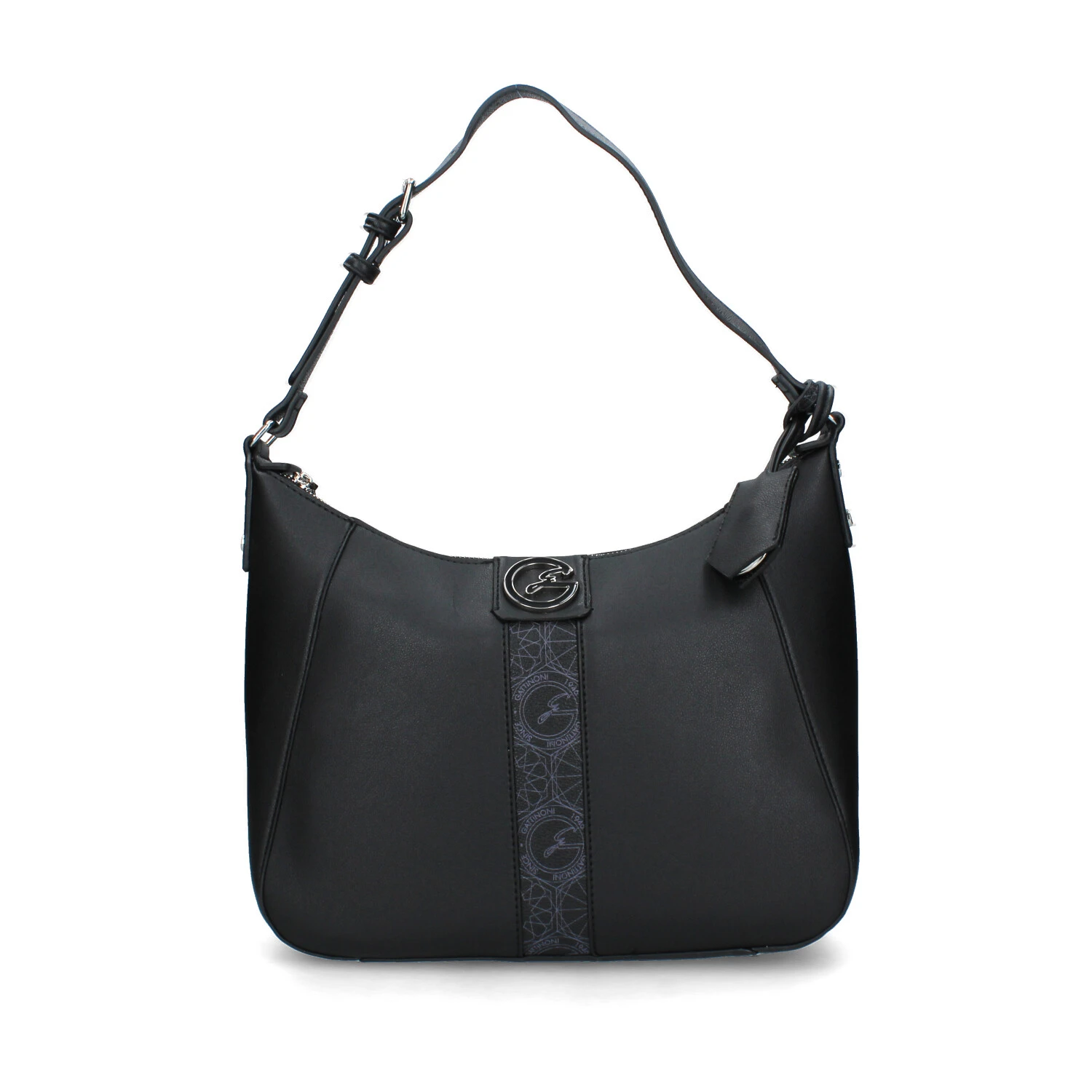 BORSA A SPALLA DENIS PLUS MEDIA DONNA NERO