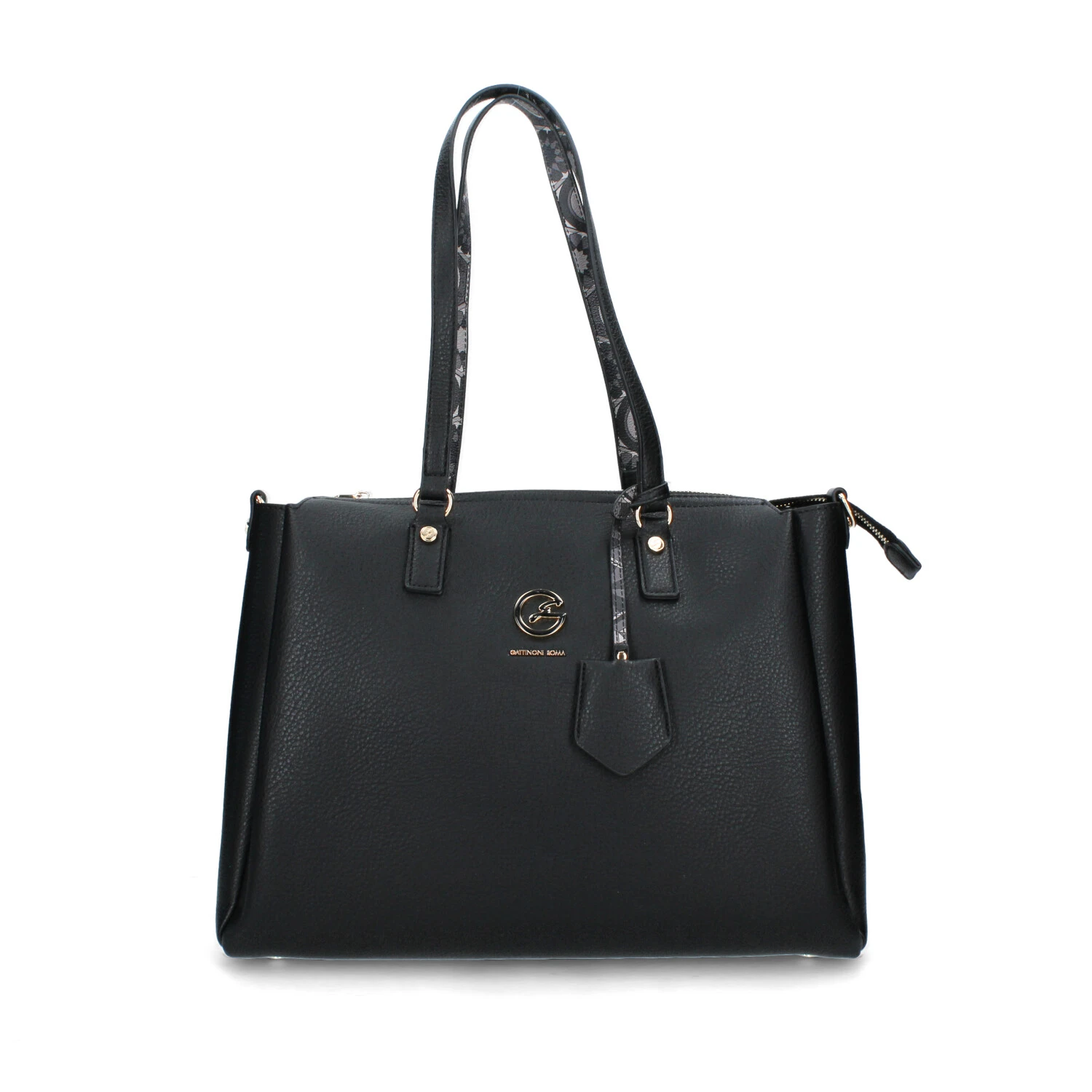 BORSA SHOPPING DENISE SOFT MEDIA DONNA NERO