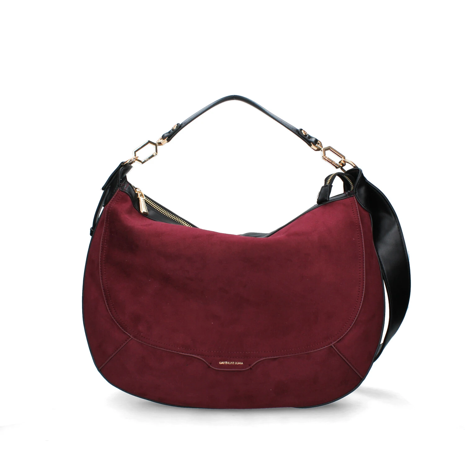 BORSA A SPALLA REIKO HOBO GRANDE DONNA BORDEAUX