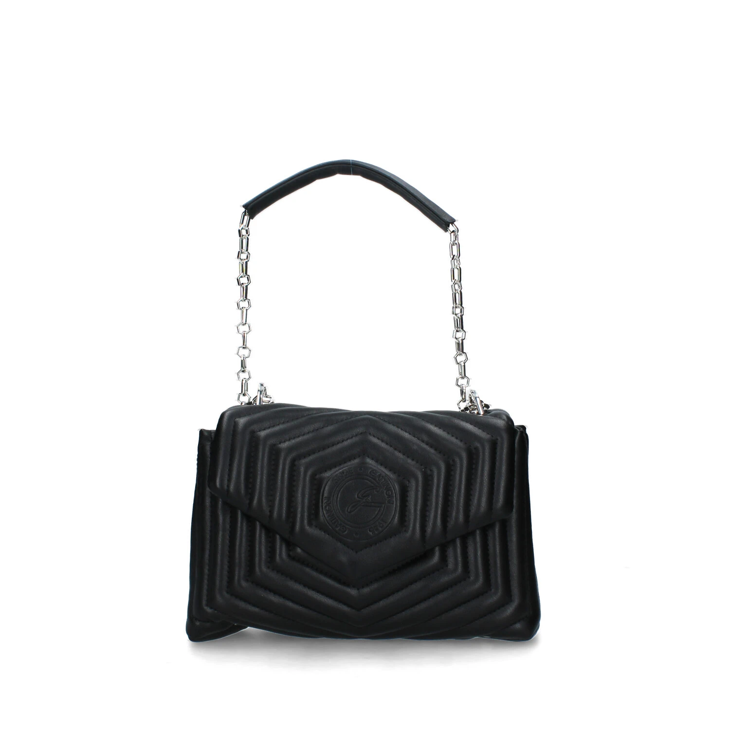 BORSA A SPALLA ANNA DONNA NERO