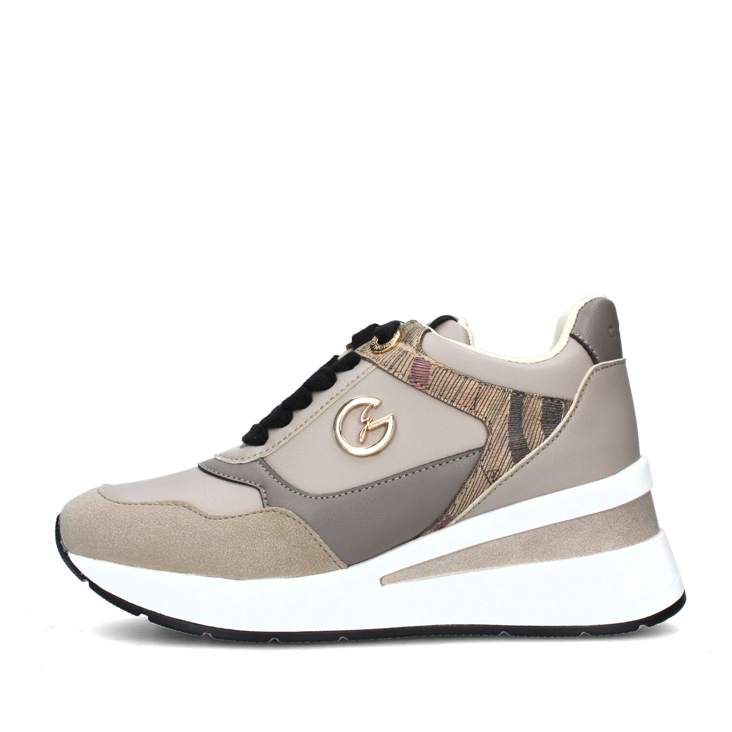 SNEAKERS PLATFORM EDISON DONNA BEIGE