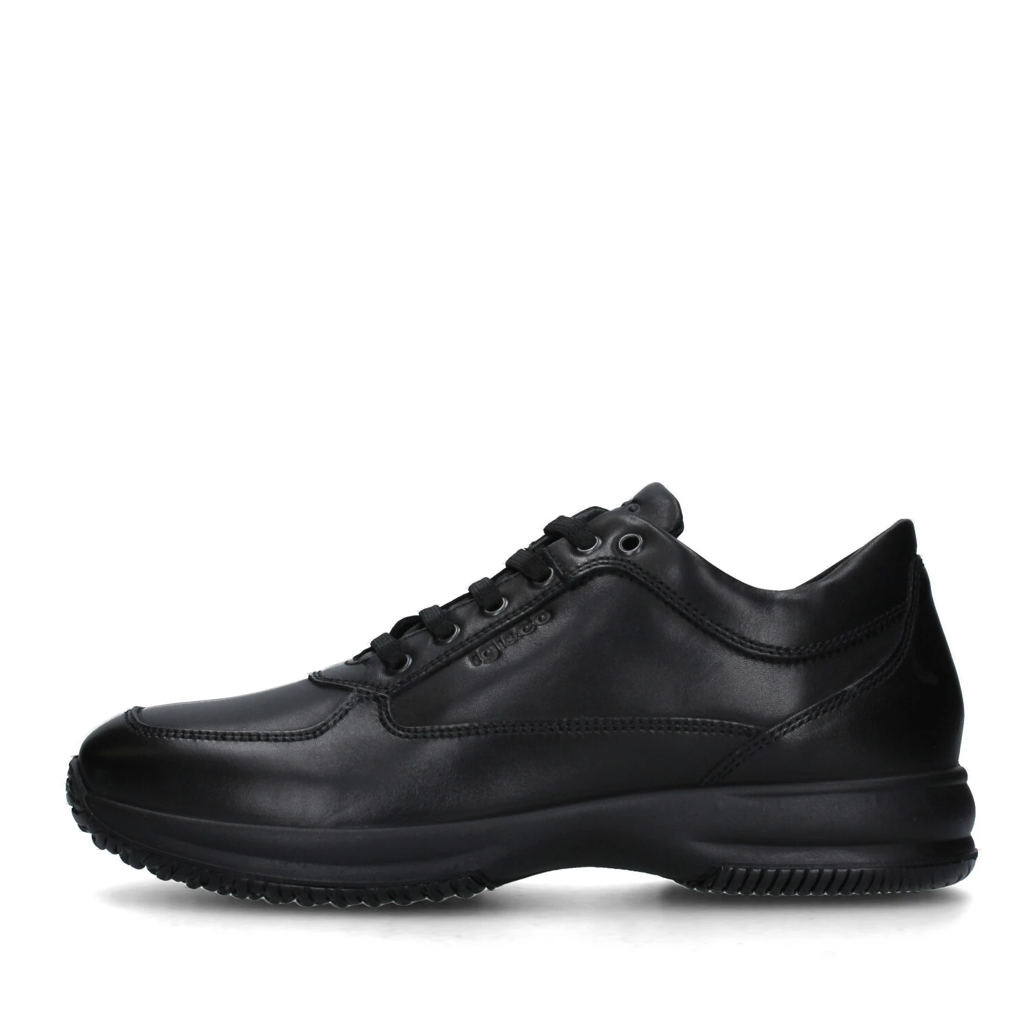 SNEAKERS PLATFORM TRAVEL TIME UOMO NERO