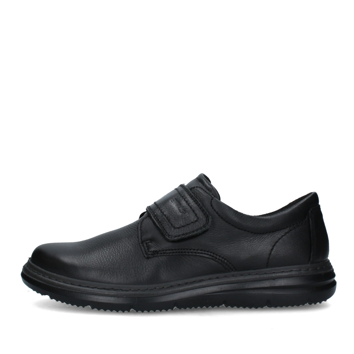 SNEAKERS SLIP ON CON STRAPPO UOMO NERO