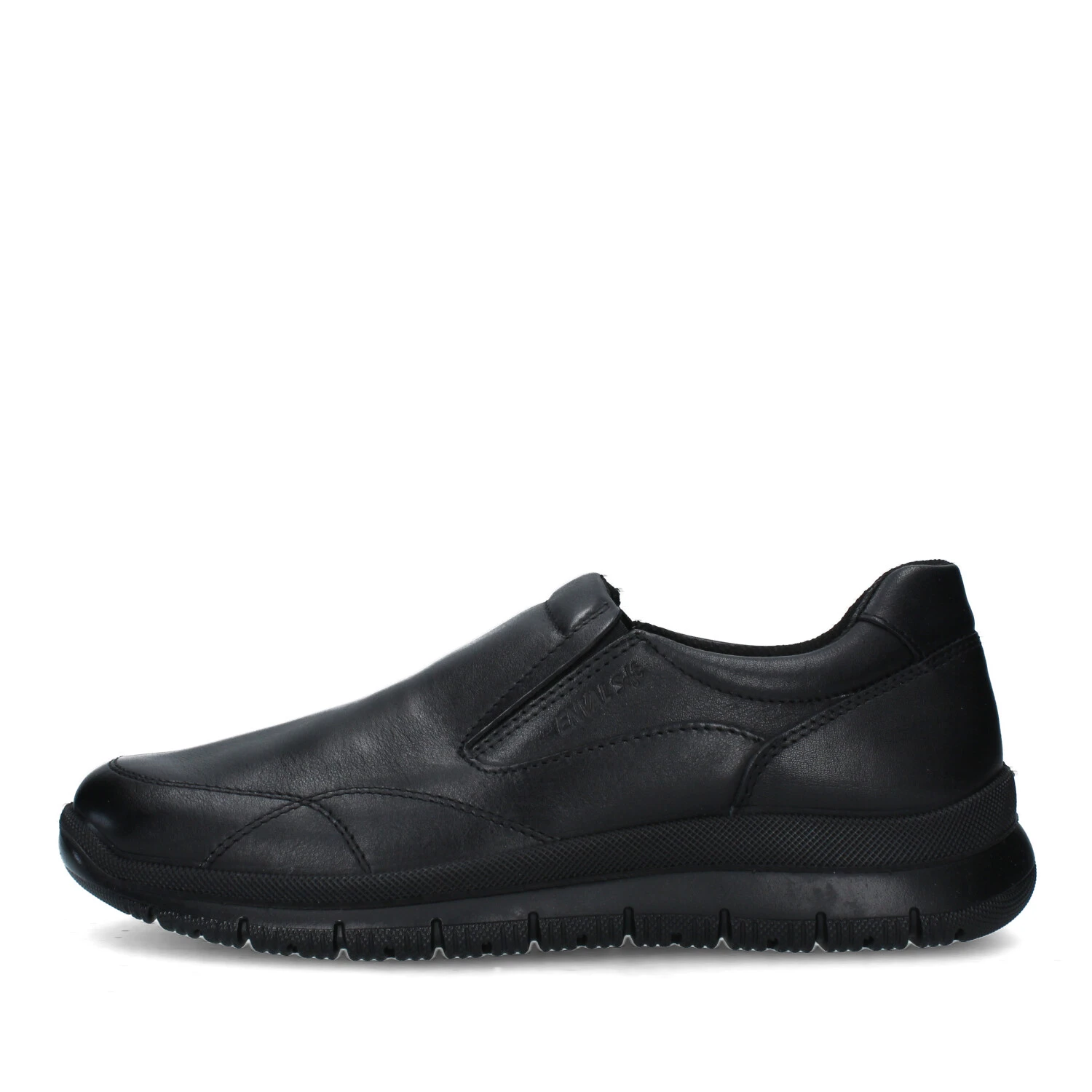 SNEAKERS SLIP ON CON LOGO UOMO NERO