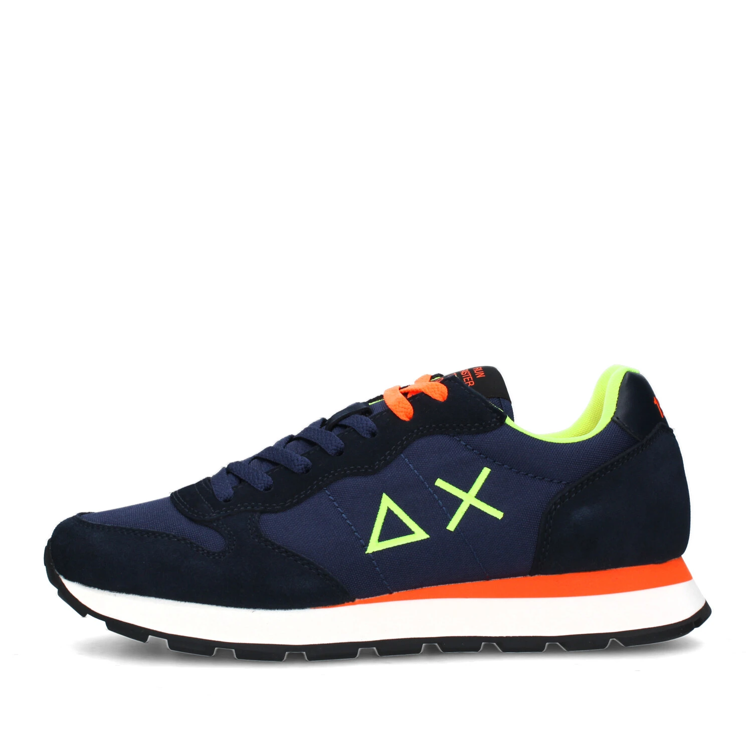 SNEAKERS BASSE TOM FLUO UOMO BLU