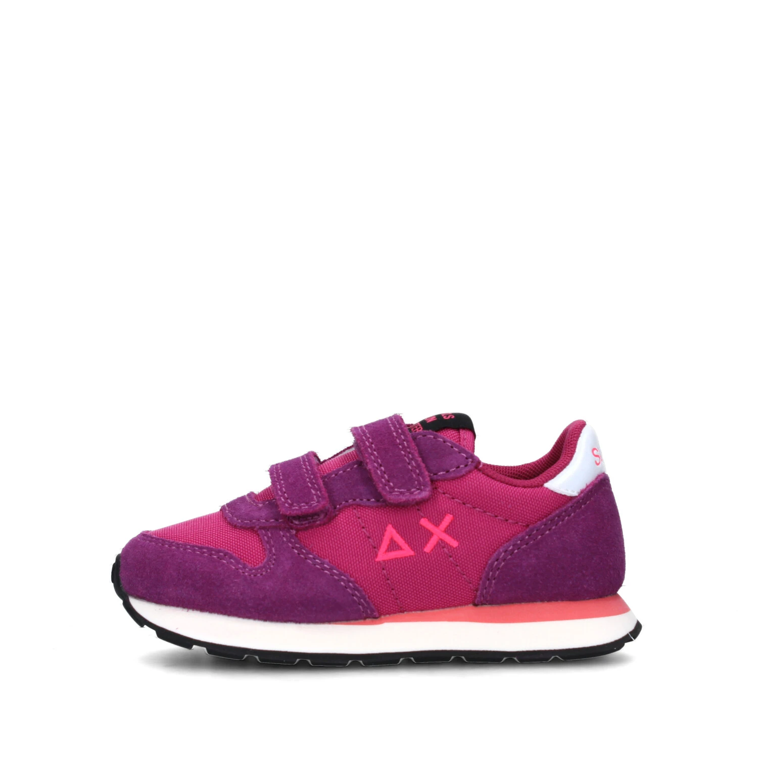 SNEAKERS BASSE ALLY SOLID DOPPIO STRAPPO BAMBINA LILLA