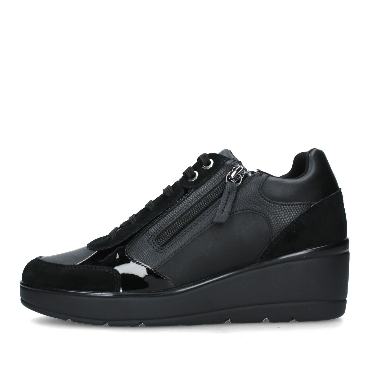 SNEAKERS PLATFORM ILDE DONNA NERO