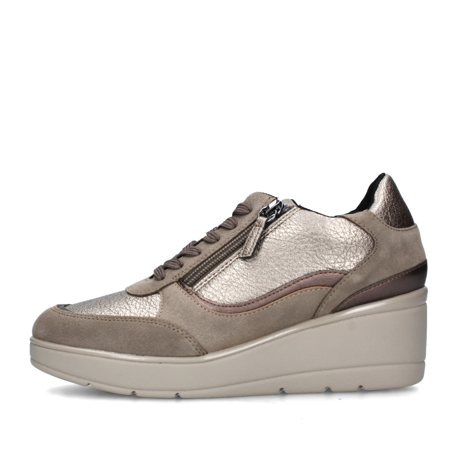 SNEAKERS PLATFORM ILDA DONNA BEIGE