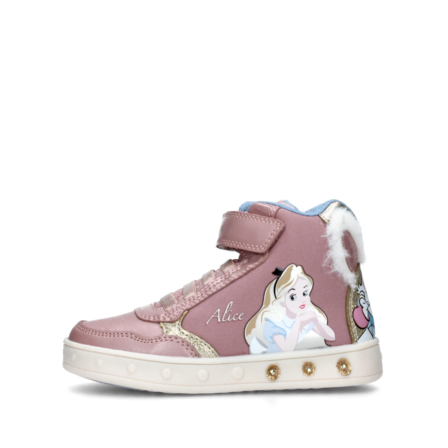 SNEAKERS ALTE SKYLIN BAMBINA ROSA