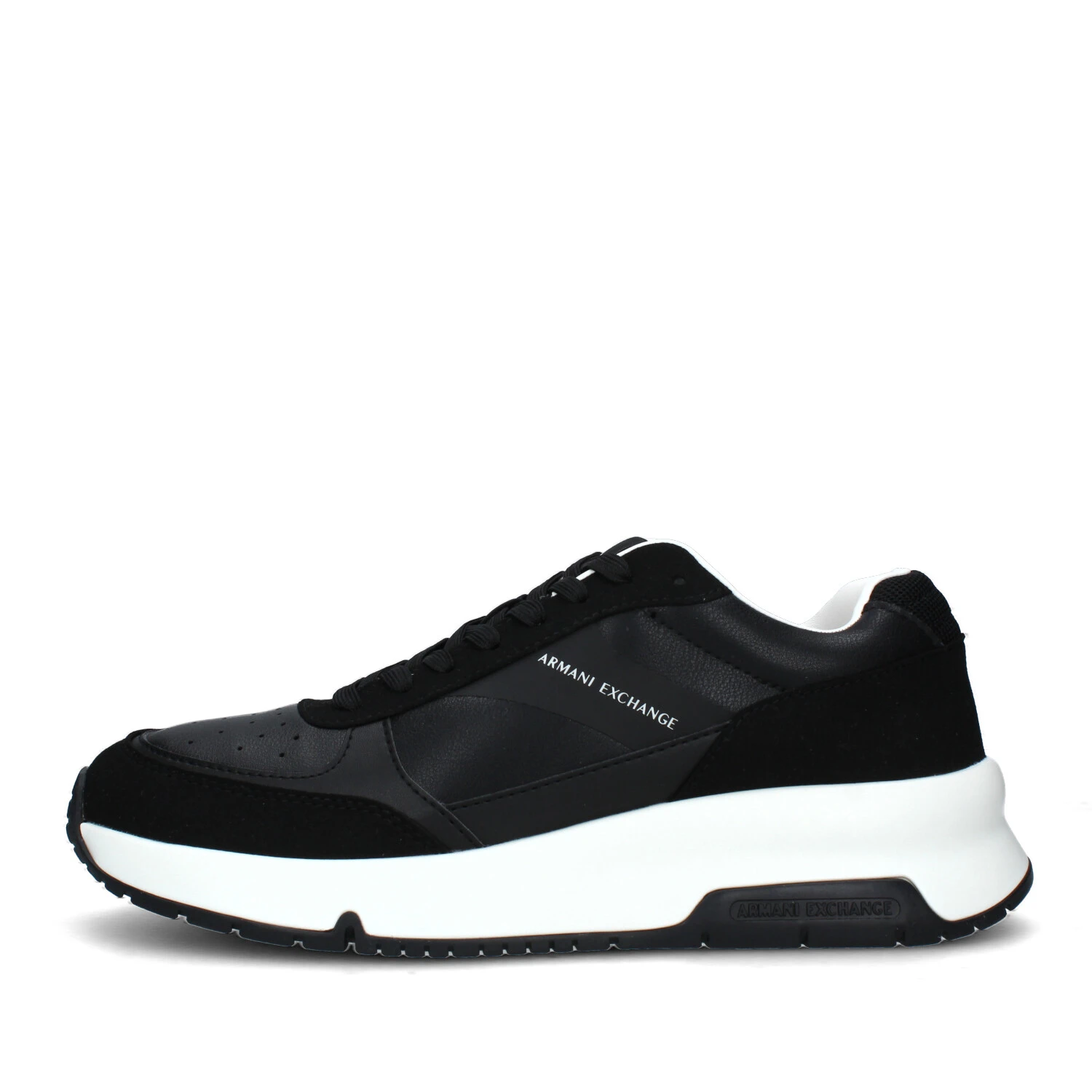 SNEAKERS PLATFORM CON LOGO UOMO NERO