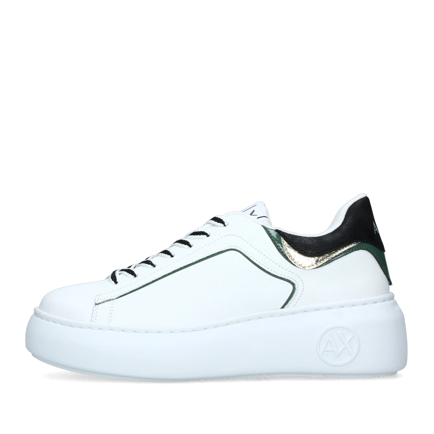 SNEAKERS PLATFORM CON ZEPPA LOGATA DONNA BIANCO