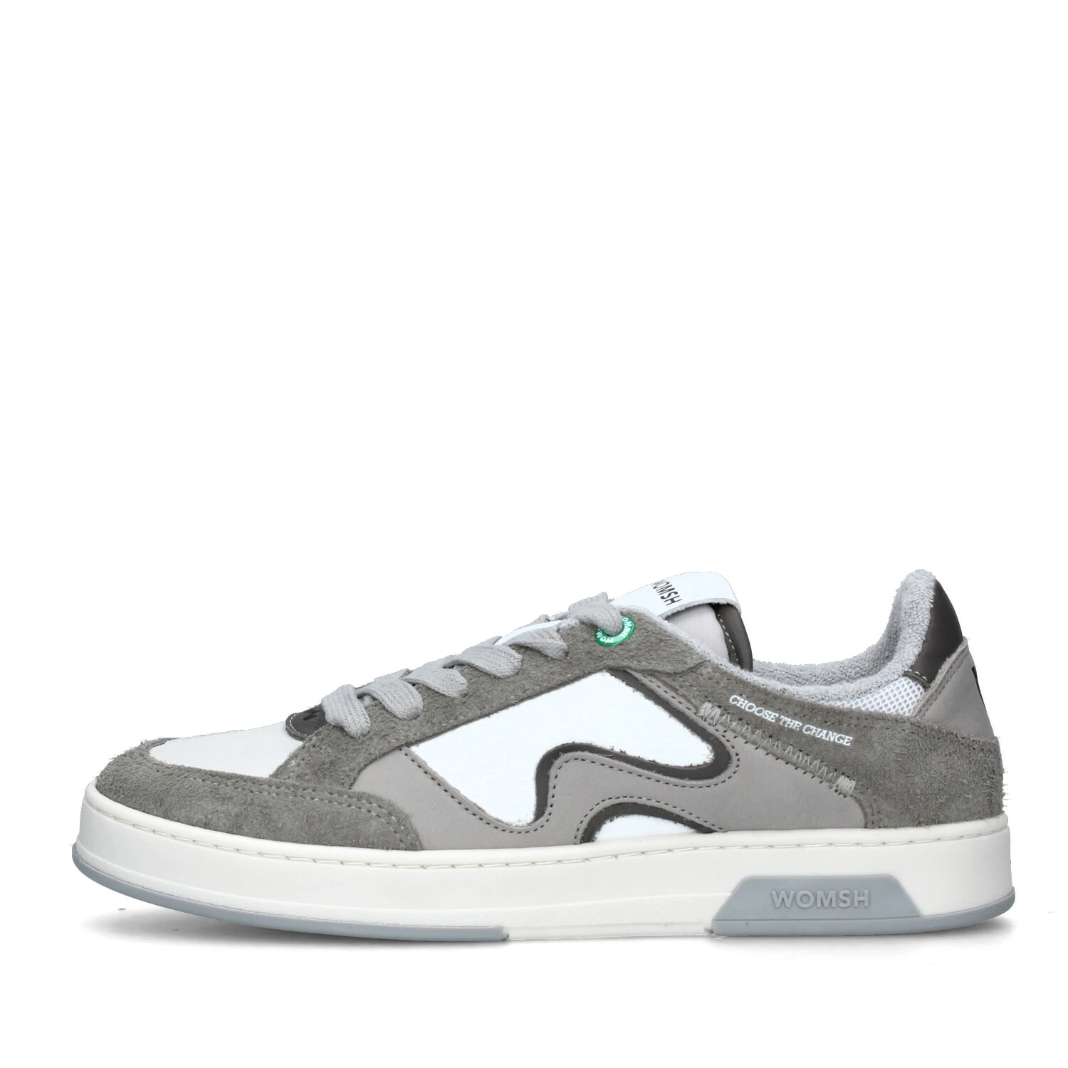 SNEAKERS BASSE BICOLORE DONNA GRIGIO