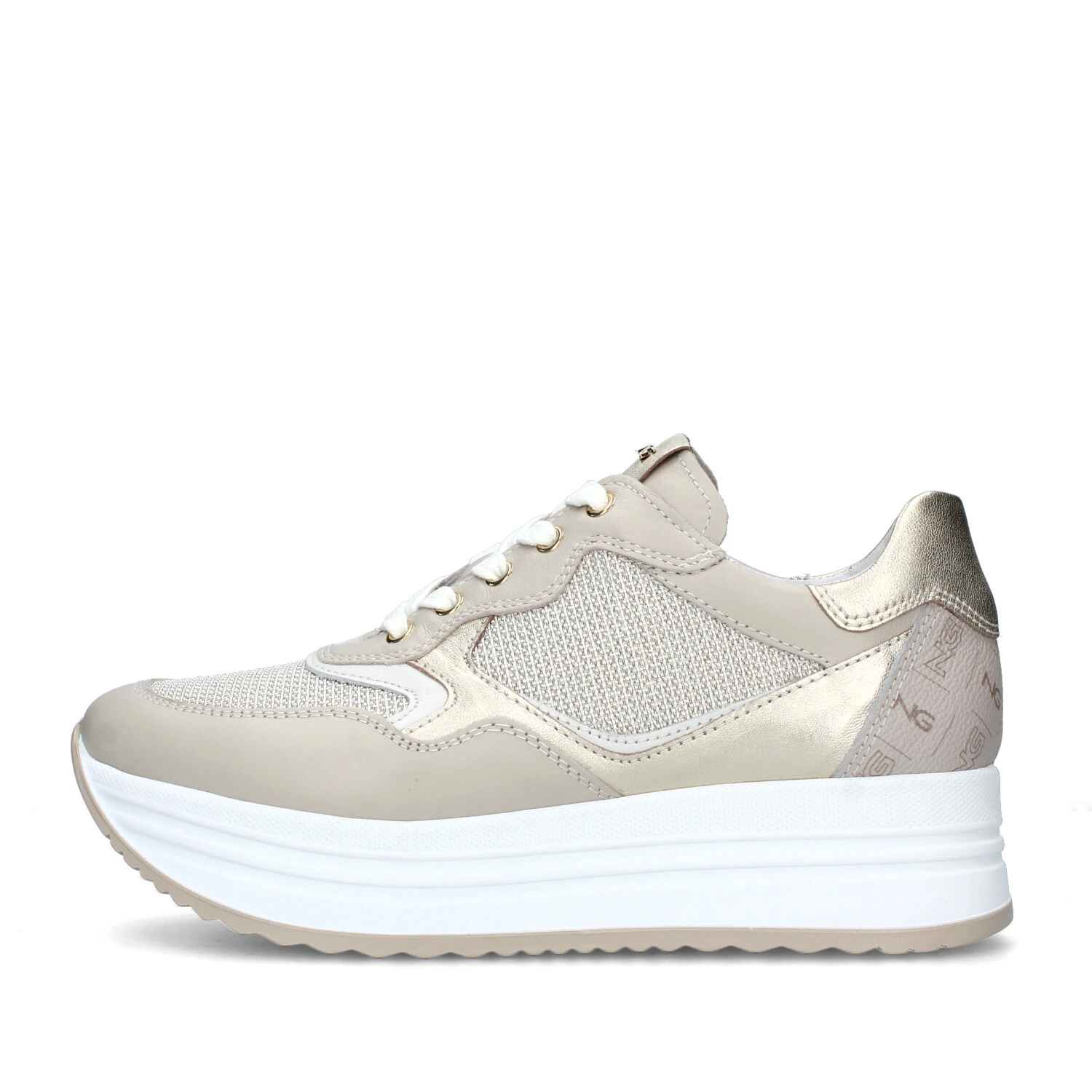 SNEAKERS PLATFORM PANDORA DONNA AVORIO