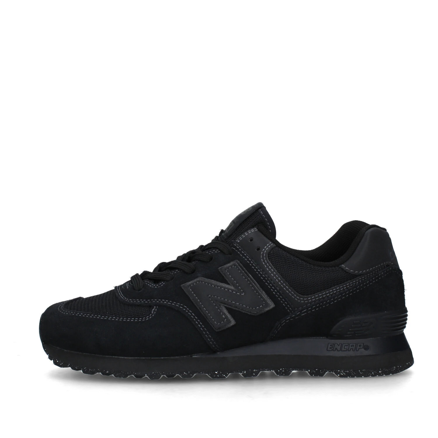 SNEAKERS BASSE CON LOGO 574 UOMO NERO