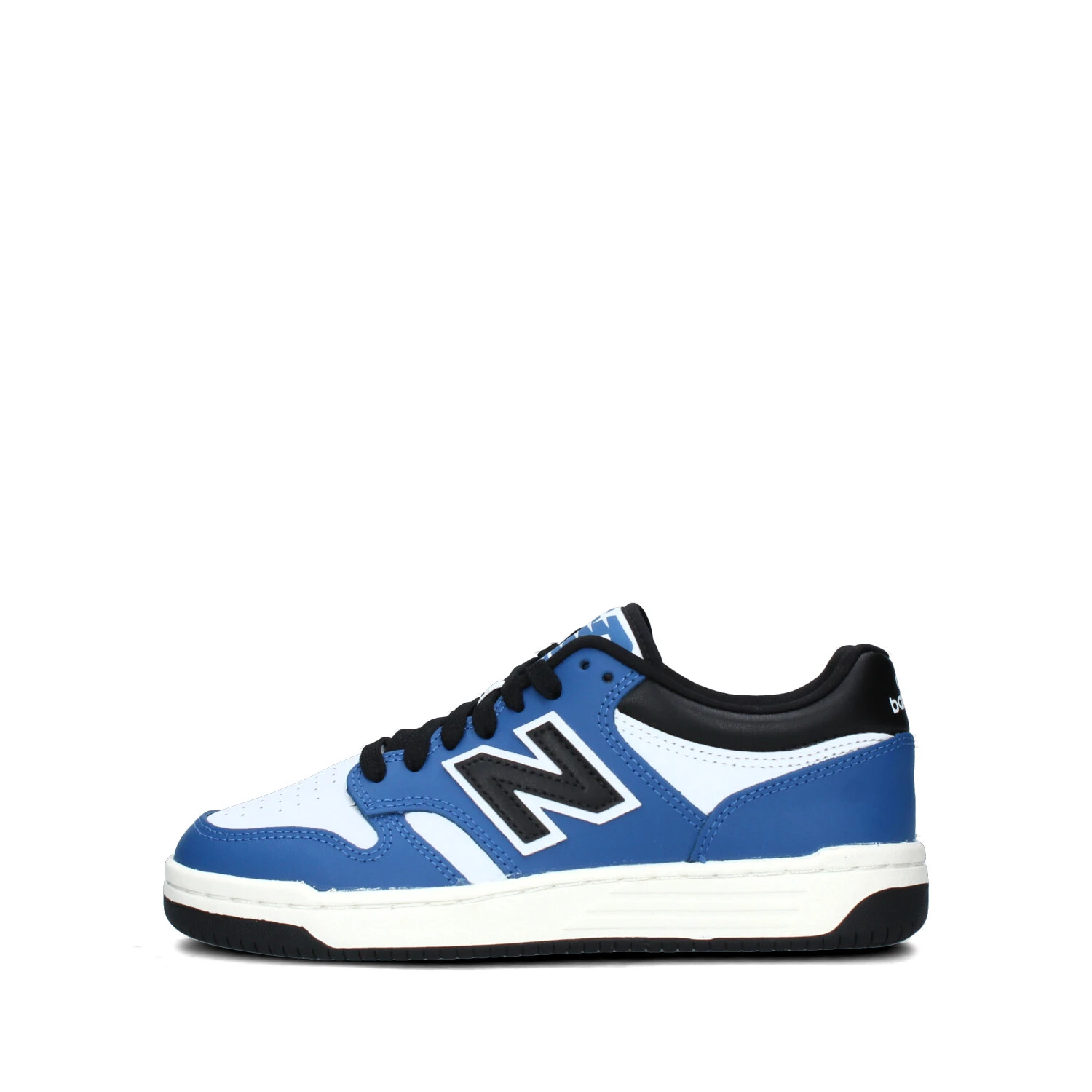 SNEAKERS BASSE 480 CON INSERTI NERI UNISEX BAMBINO BLU