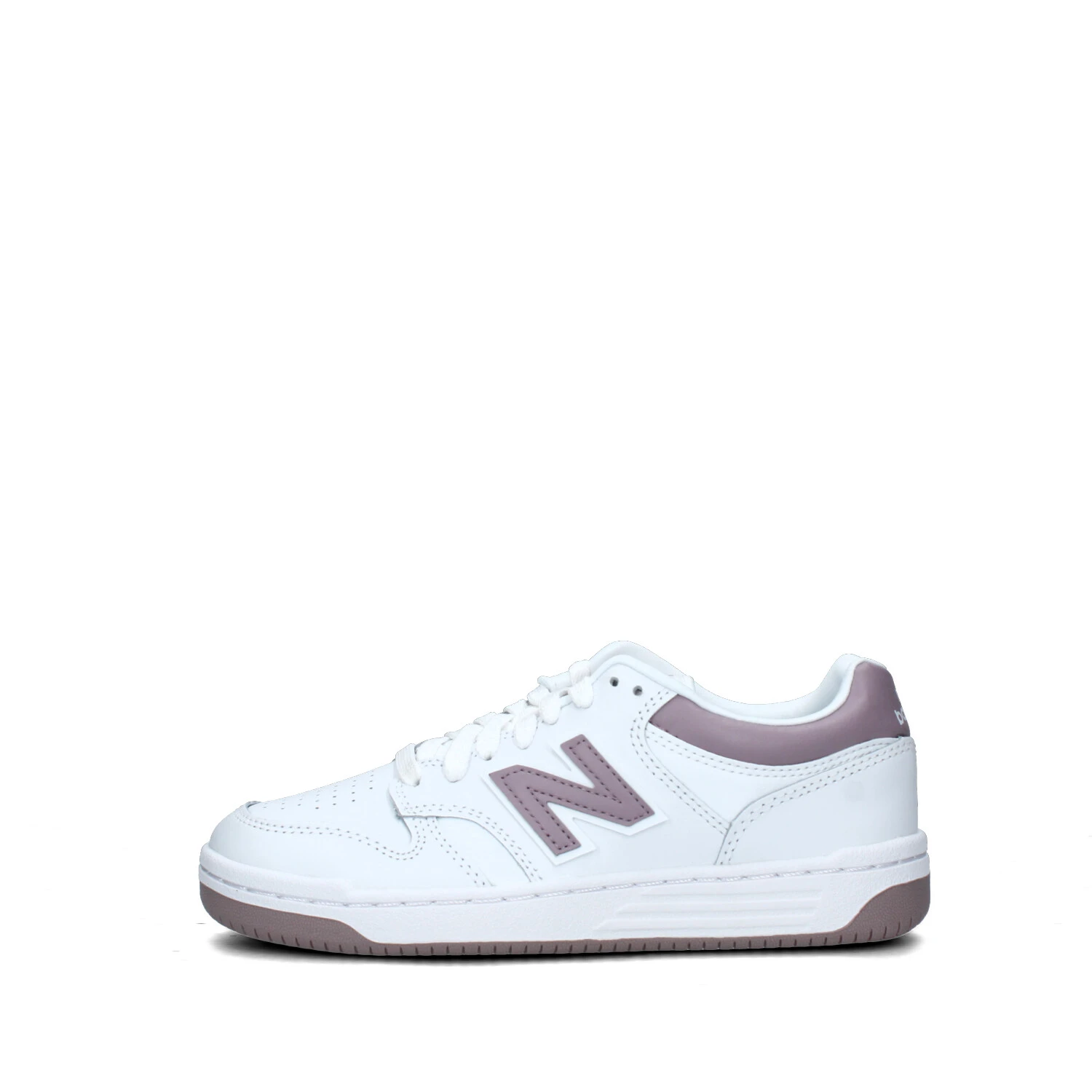 SNEAKERS BASSE 480 CON INSERTI ROSA UNISEX BAMBINO BIANCO