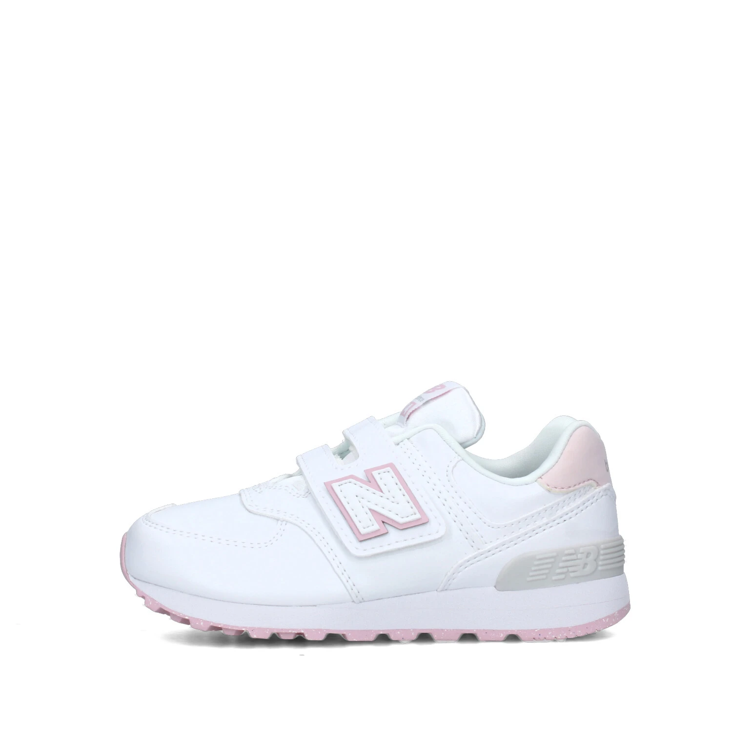 SNEAKERS BASSE 574 CON STRAPPI UNISEX BAMBINO BIANCO