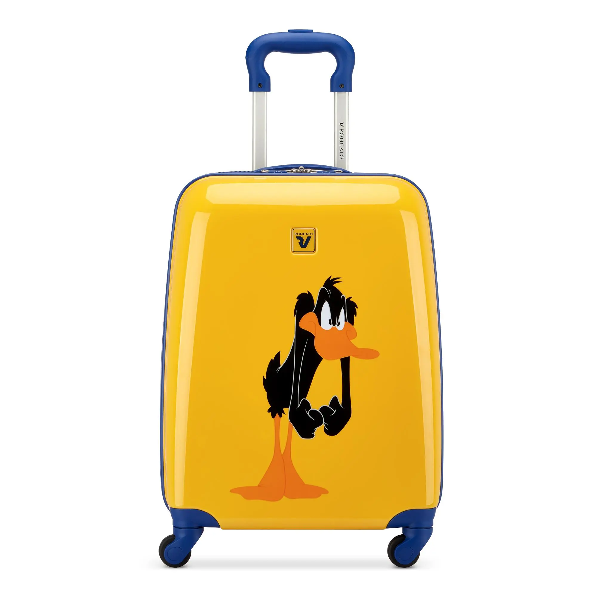 TROLLEY CABINA LOONEY TUNES DAFFY DUCK BAMBINO GIALLO