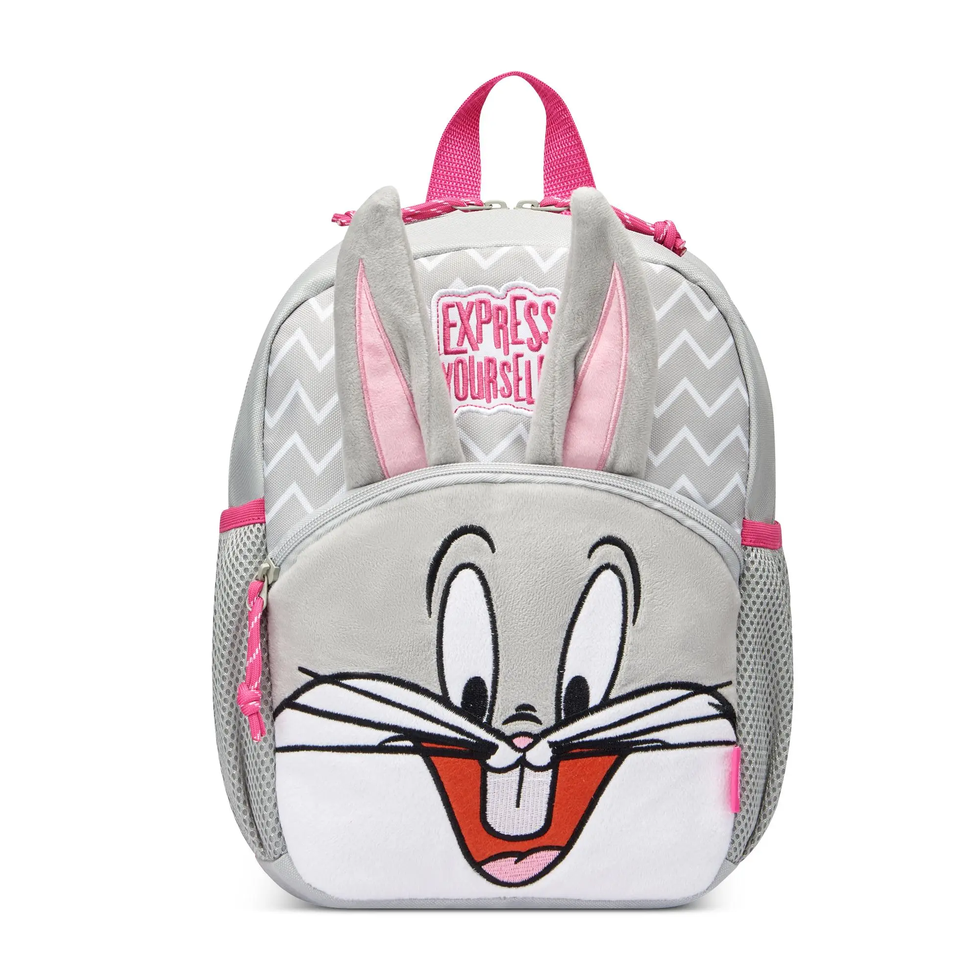 ZAINO DA VIAGGIO LOONEY TUNES BUGS BUNNY BAMBINA GRIGIO