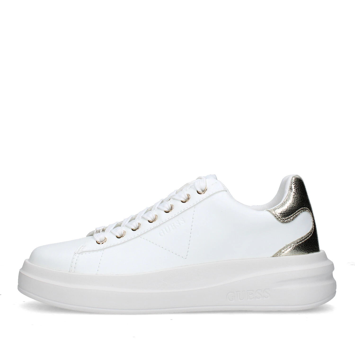 SNEAKERS BASSE FLTELBLEM12 DONNA BIANCO ORO