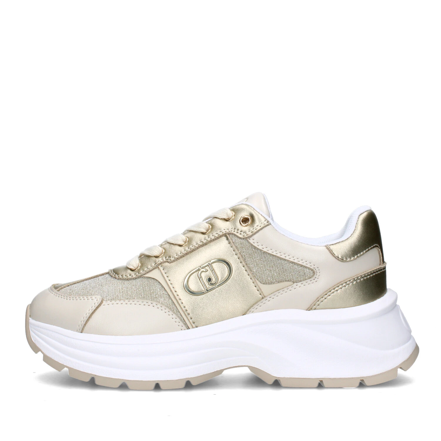 SNEAKERS PLATFORM EVA 02 DONNA AVORIO ORO