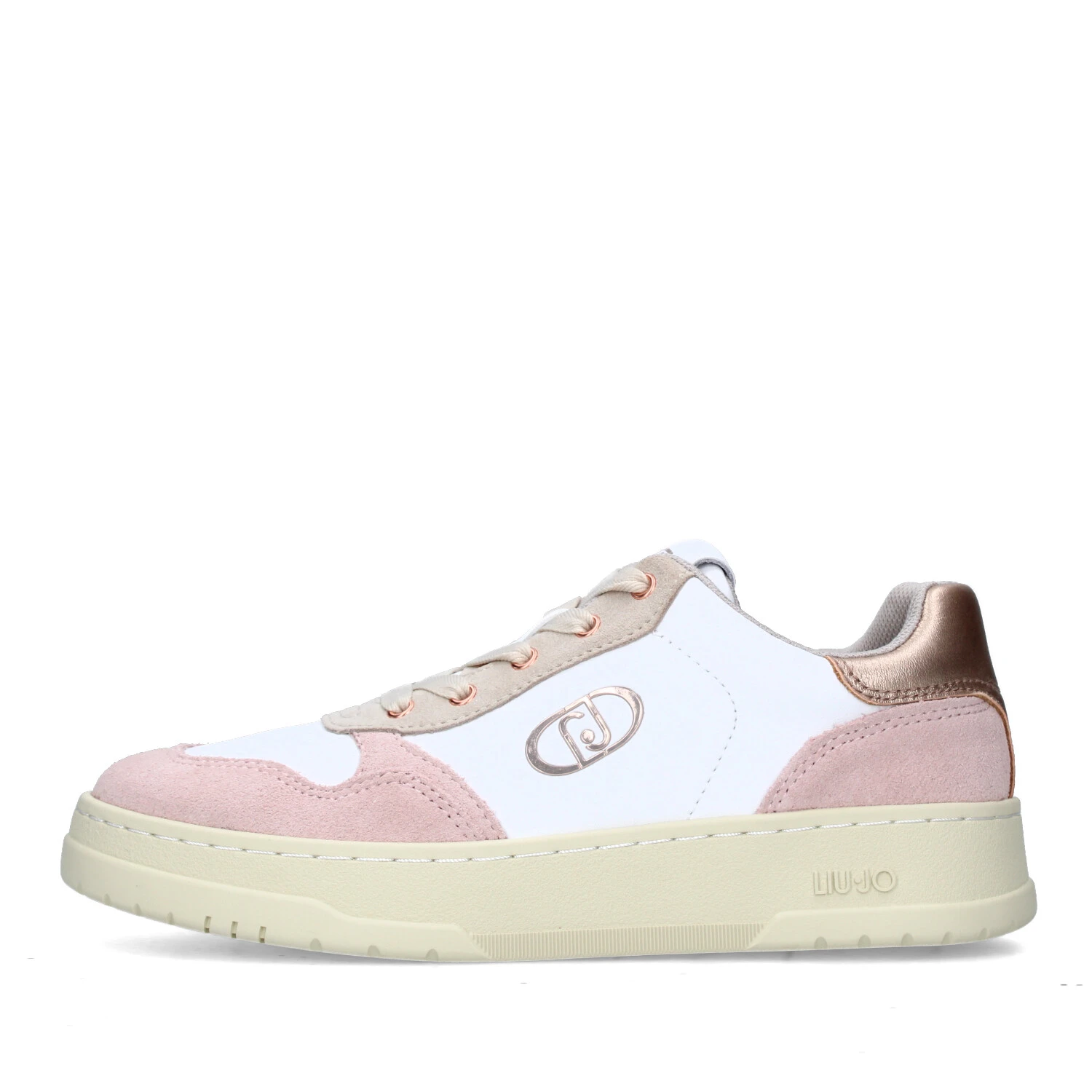 SNEAKERS BASSE ME03 DONNA BIANCO ROSA