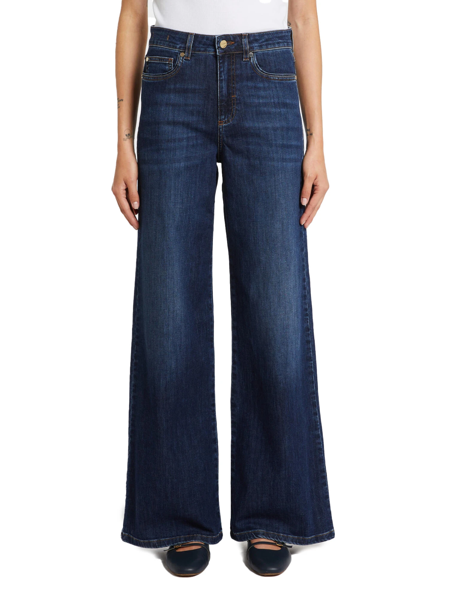 JEANS PALAZZO DONNA BLUE JEANS