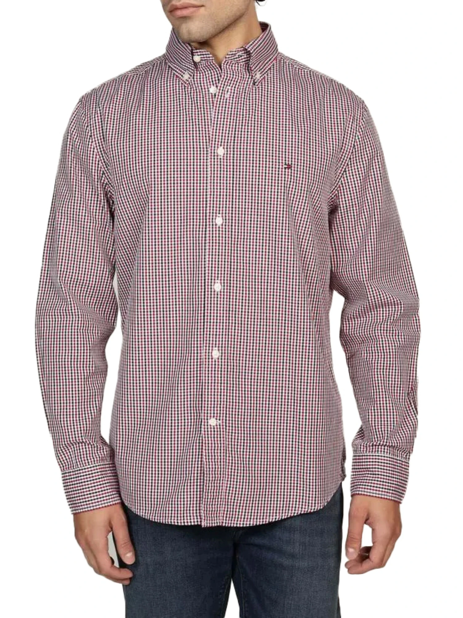 CAMICIA A QUADRETTI VICKY UOMO ROSSO